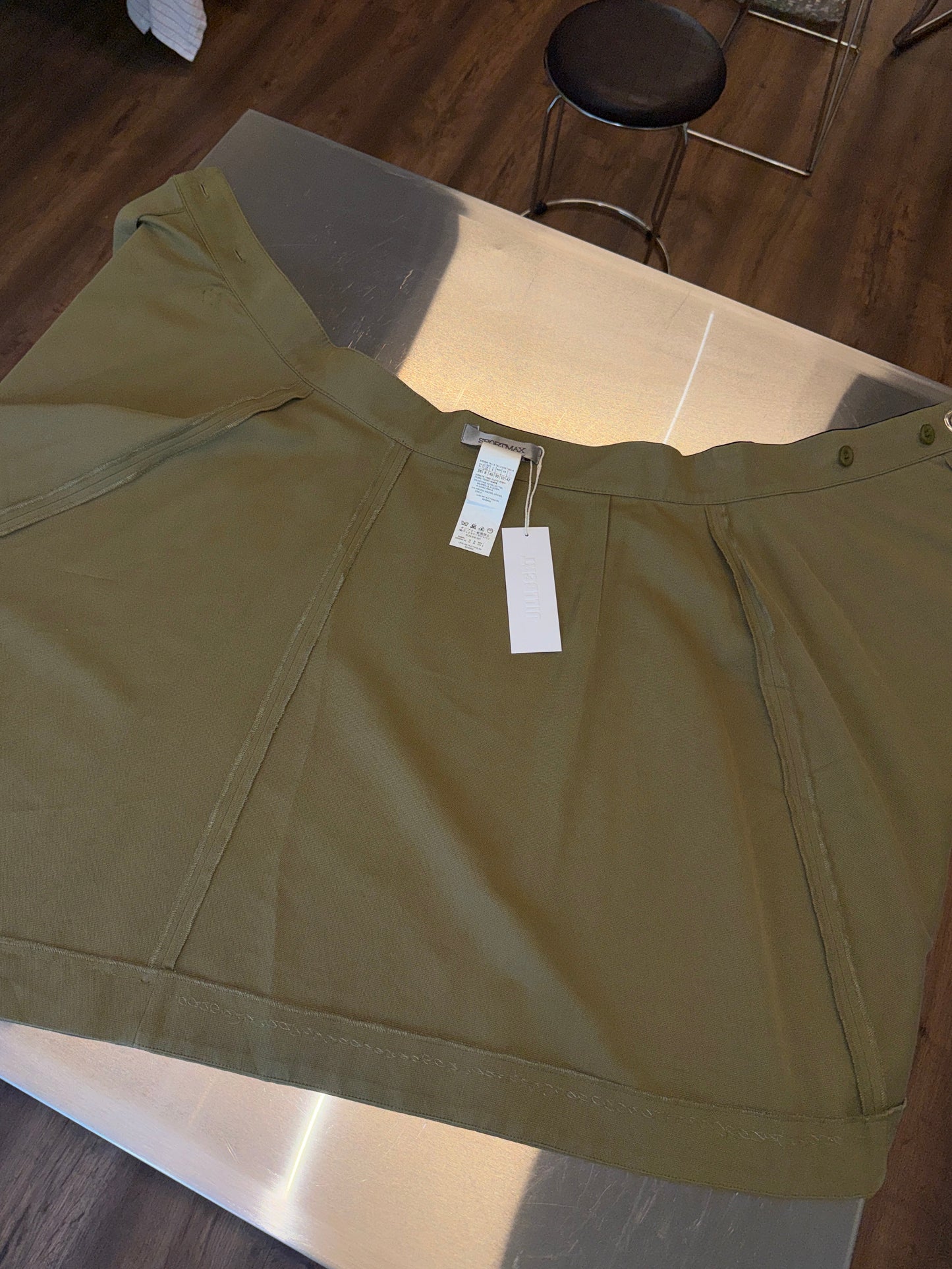 Sportmax Asymmetric Wrap Skirt