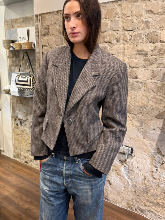 Jack Lamour Vintage Cropped Blazer (Israel)