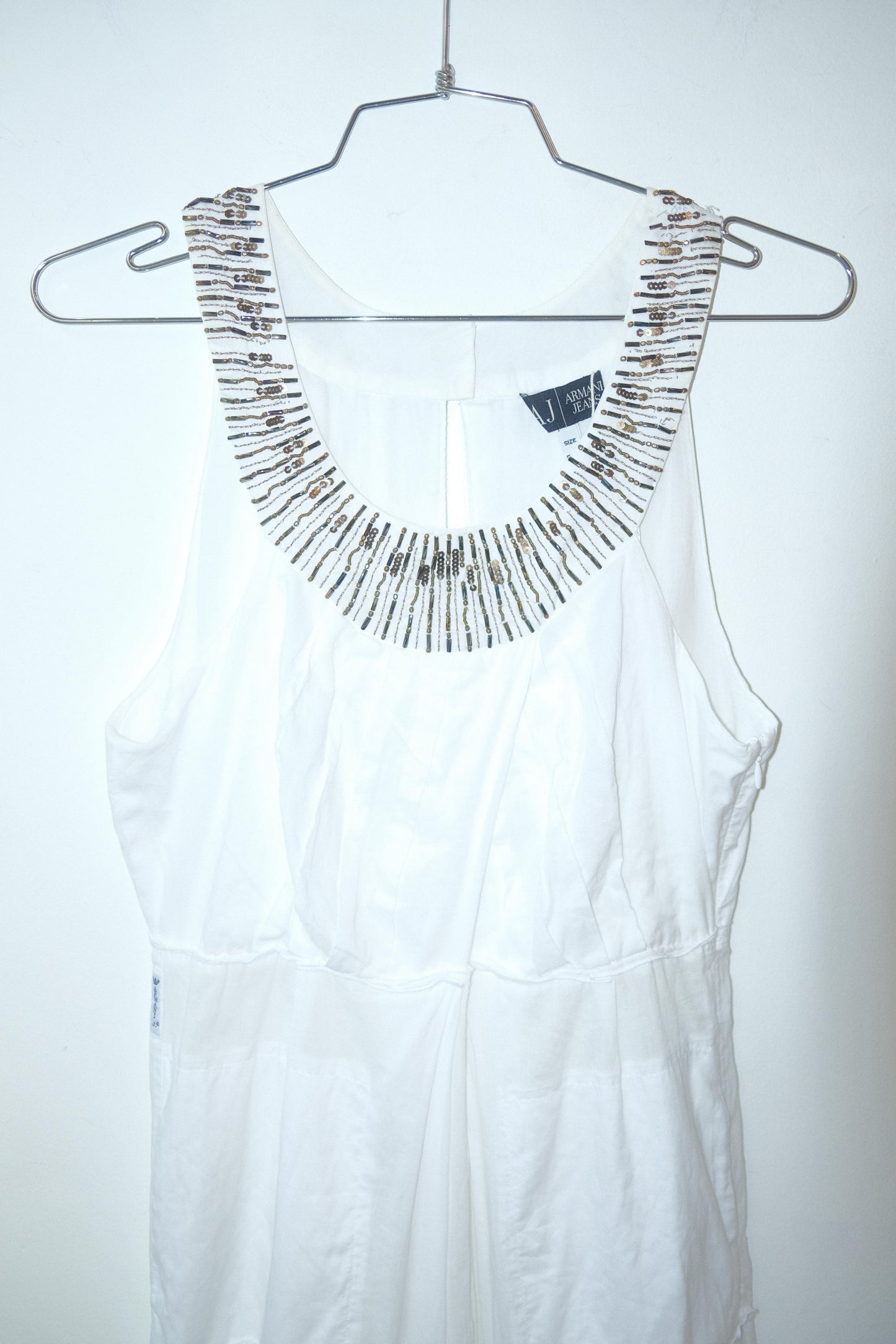 Armani Jeans Embellished Maxi Dress c. 2000s