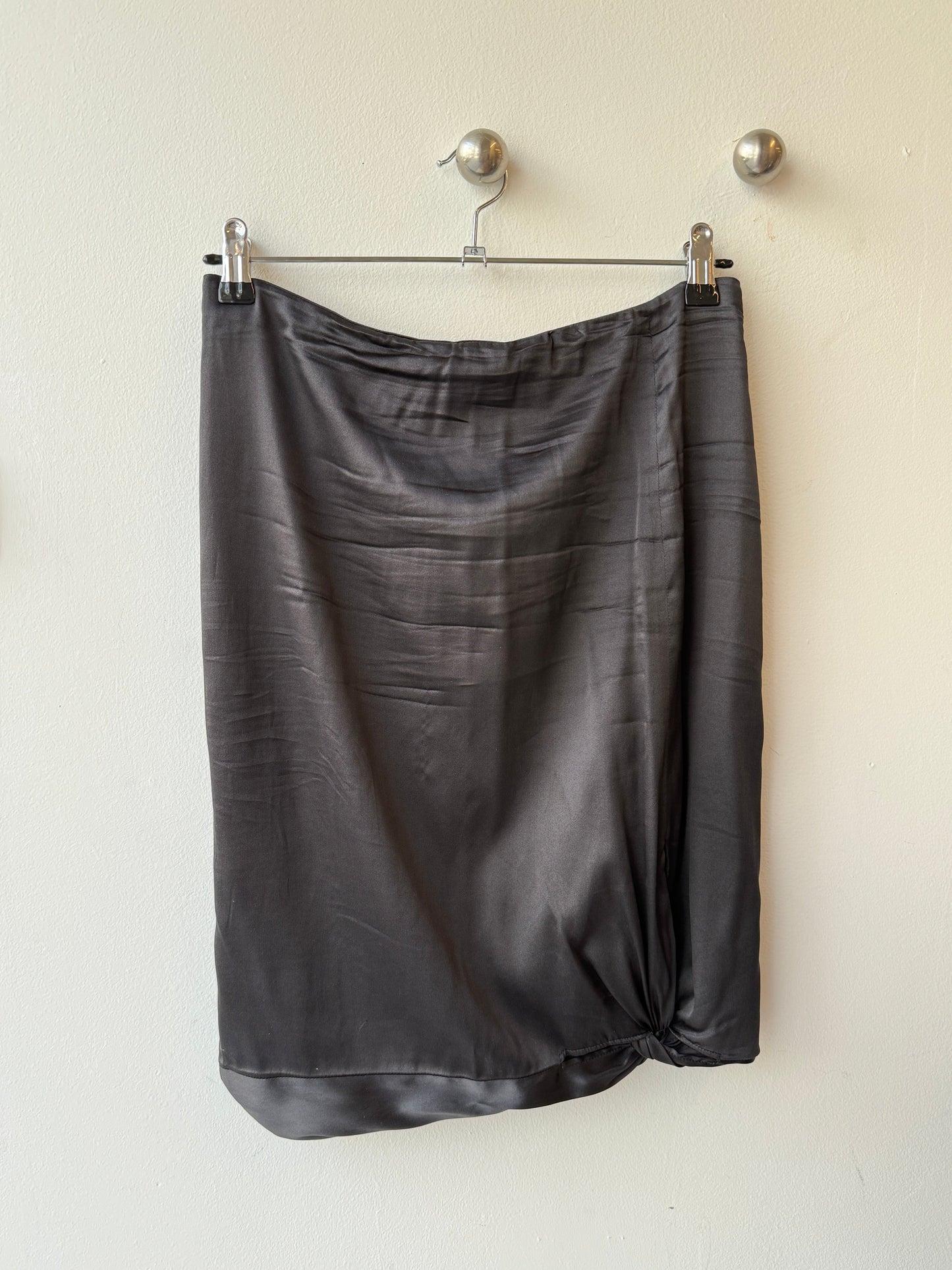 Emporio Armani Silk Twist Skirt