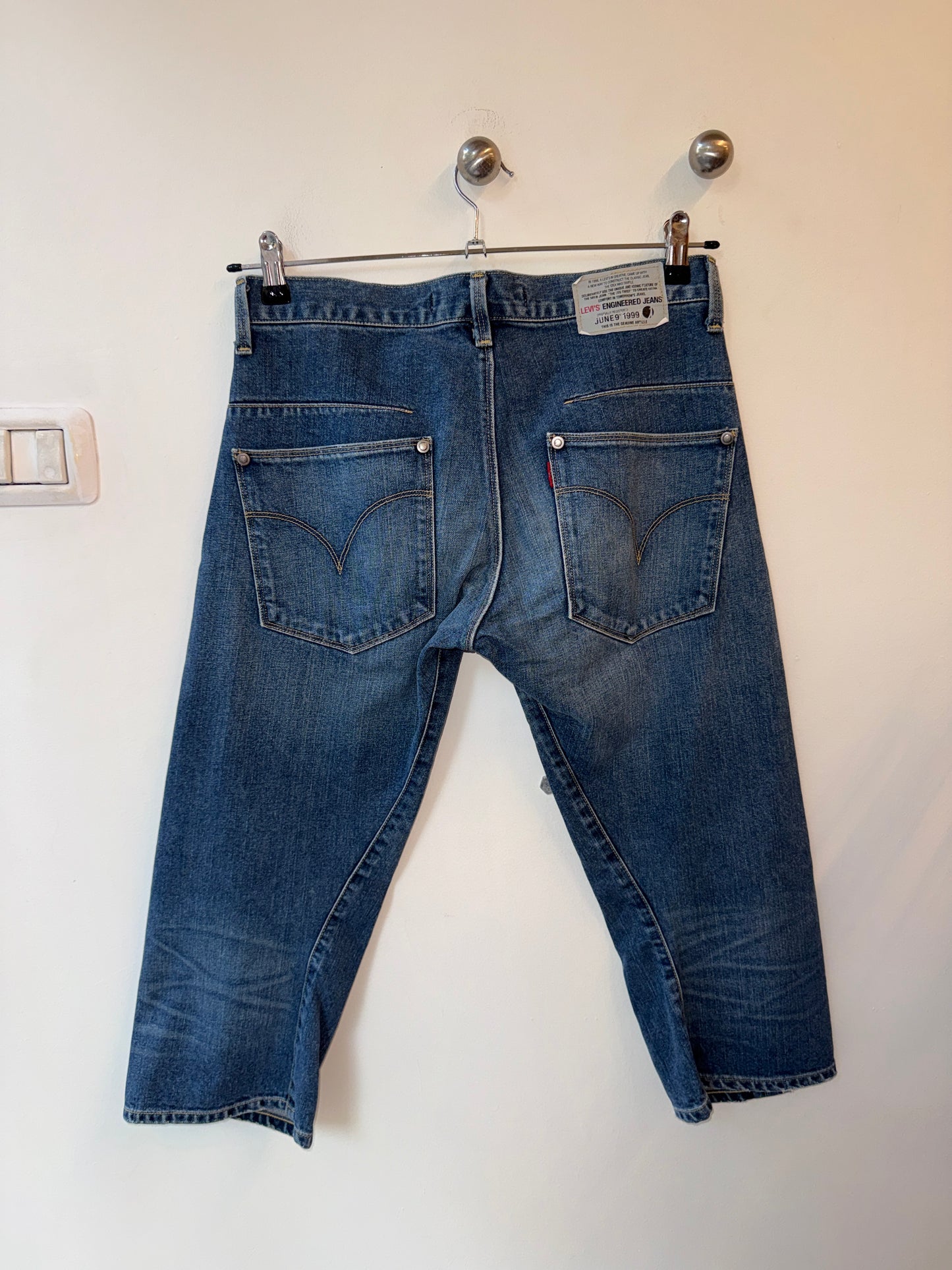 Levi’s Engineered Jeans June 9th 1999 Cropped Jeans