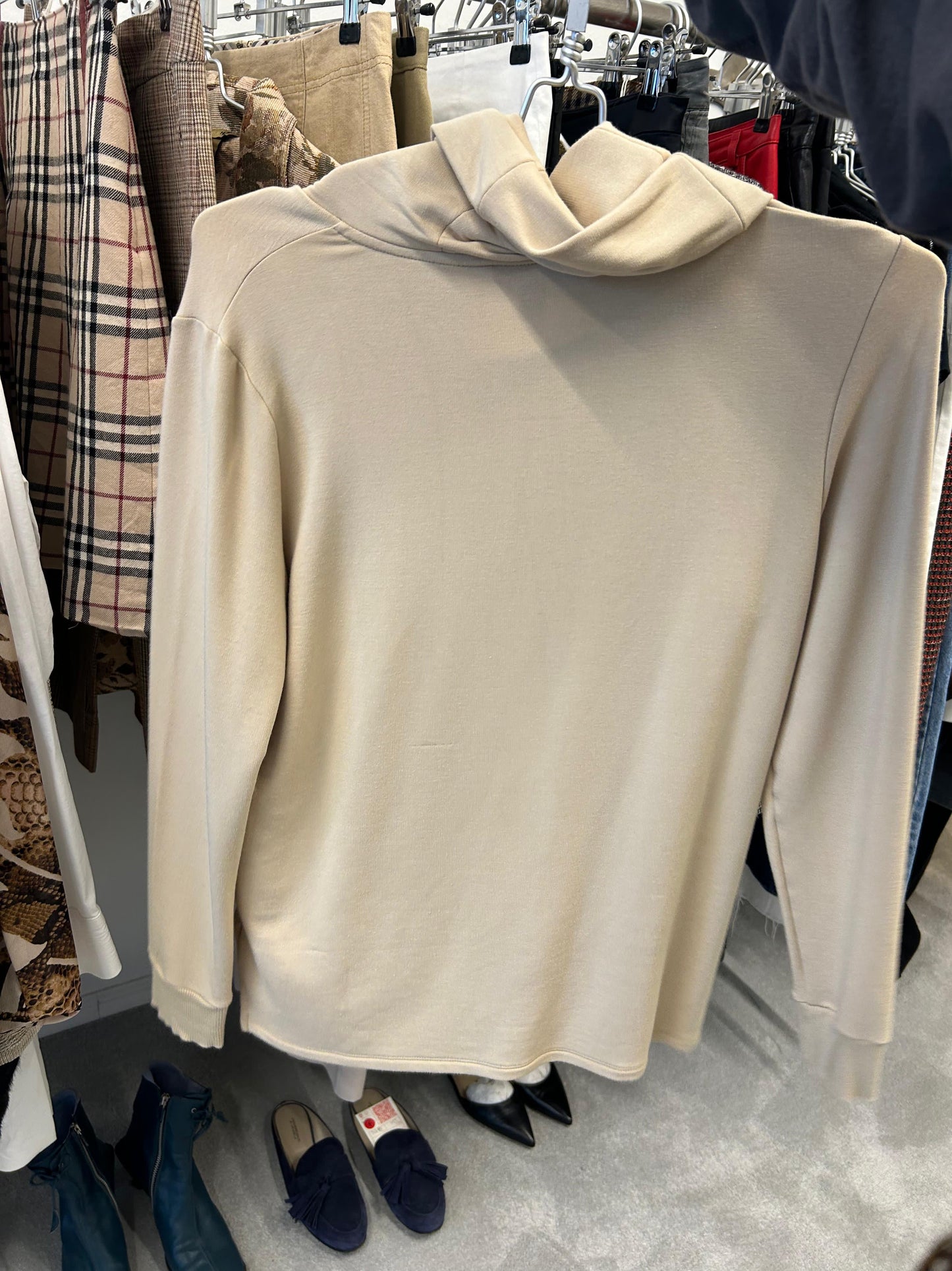 RALPH LAUREN cowl neck top