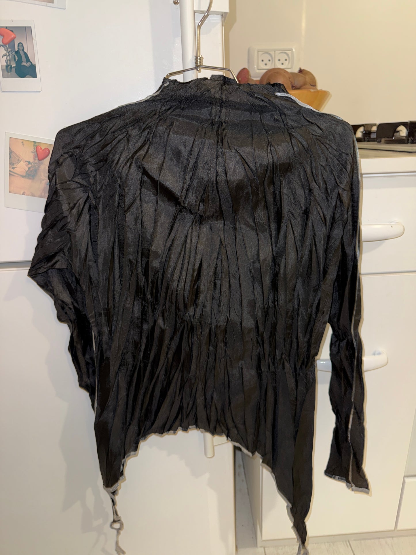 Issey Miyake A-POC Sheer Crinkle Top