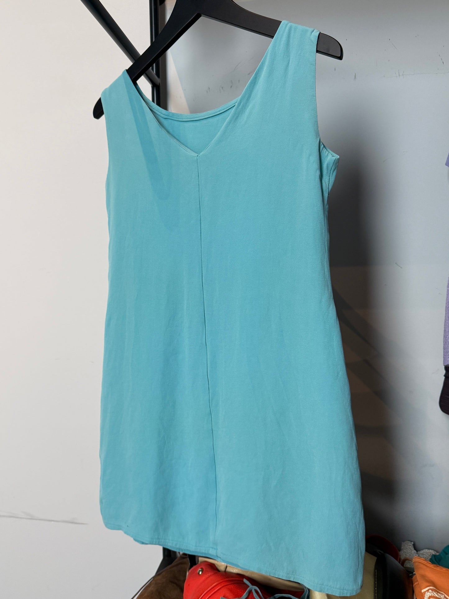 Vintage Turquoise Mini dress