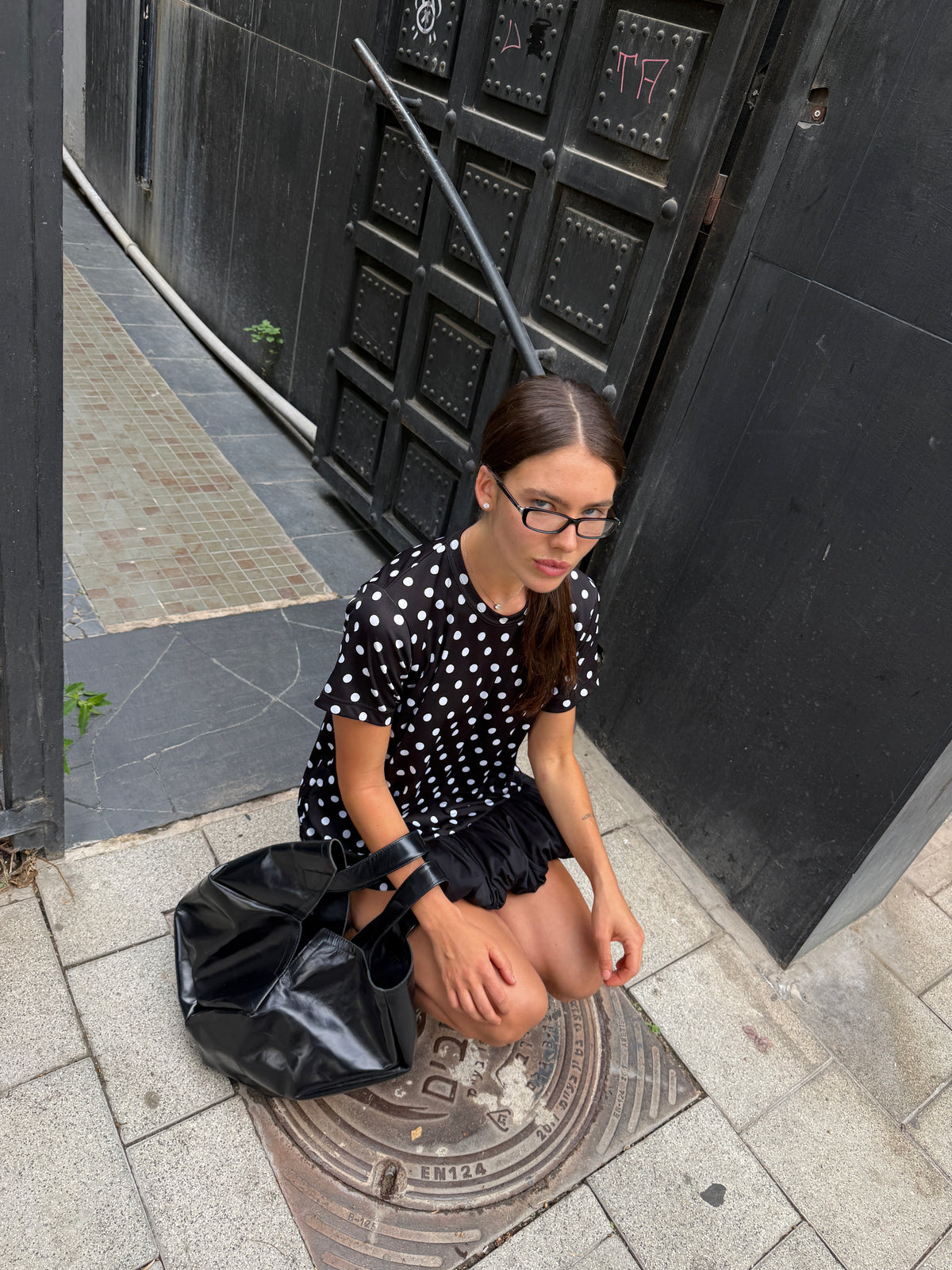 Comme des Garçons Polka Dot Ruffle Tunic 2022s