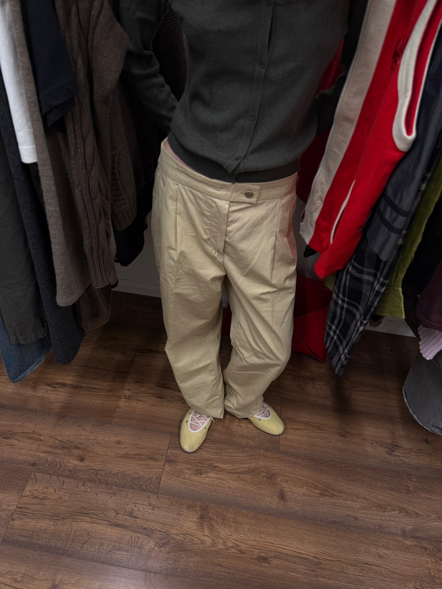 Max Mara lightweight cotton trouser