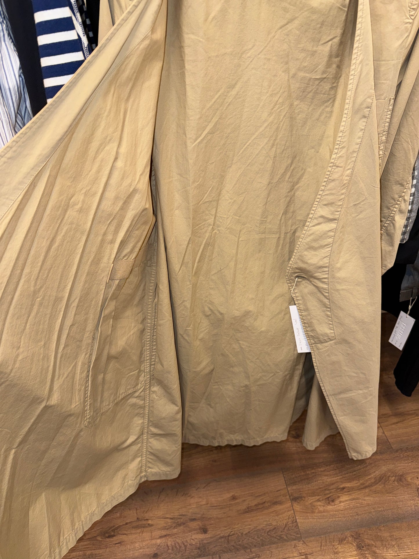 Zucca Wrap Cotton Coat / robe