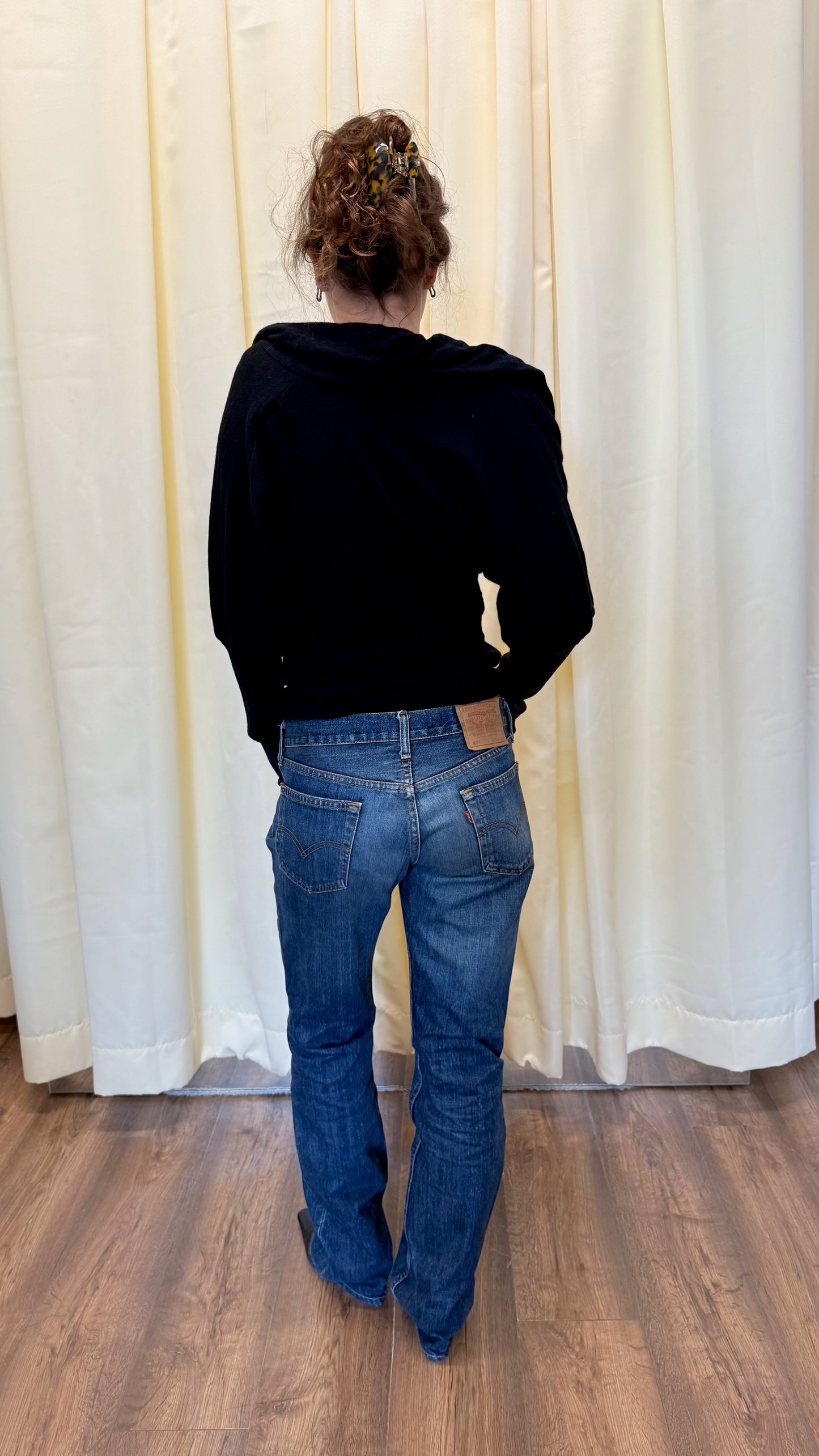 Malloni Draped Wrap Top