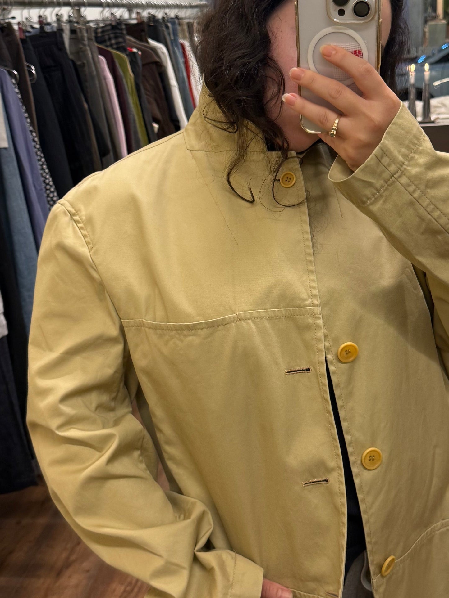 Issey Miyake — White Label cotton jacket