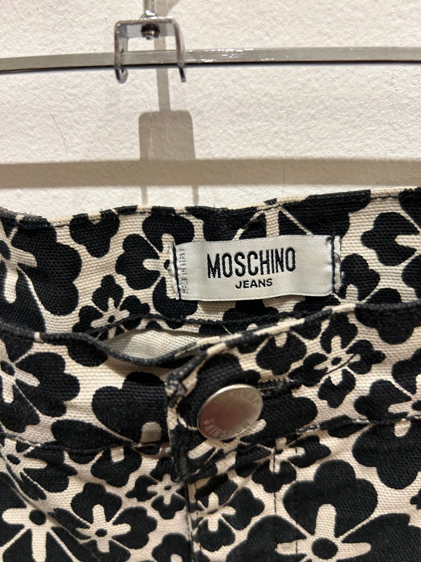 MOSCHINO jeans flower patterned pants