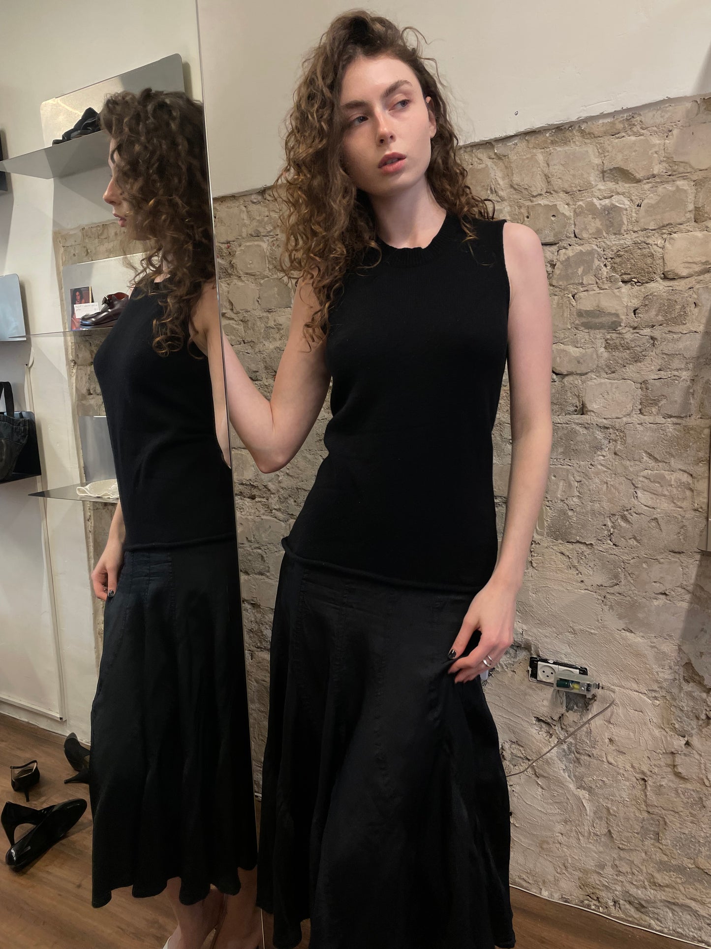 Junya Watanabe Comme des Garçons AD2013 Wool Dress