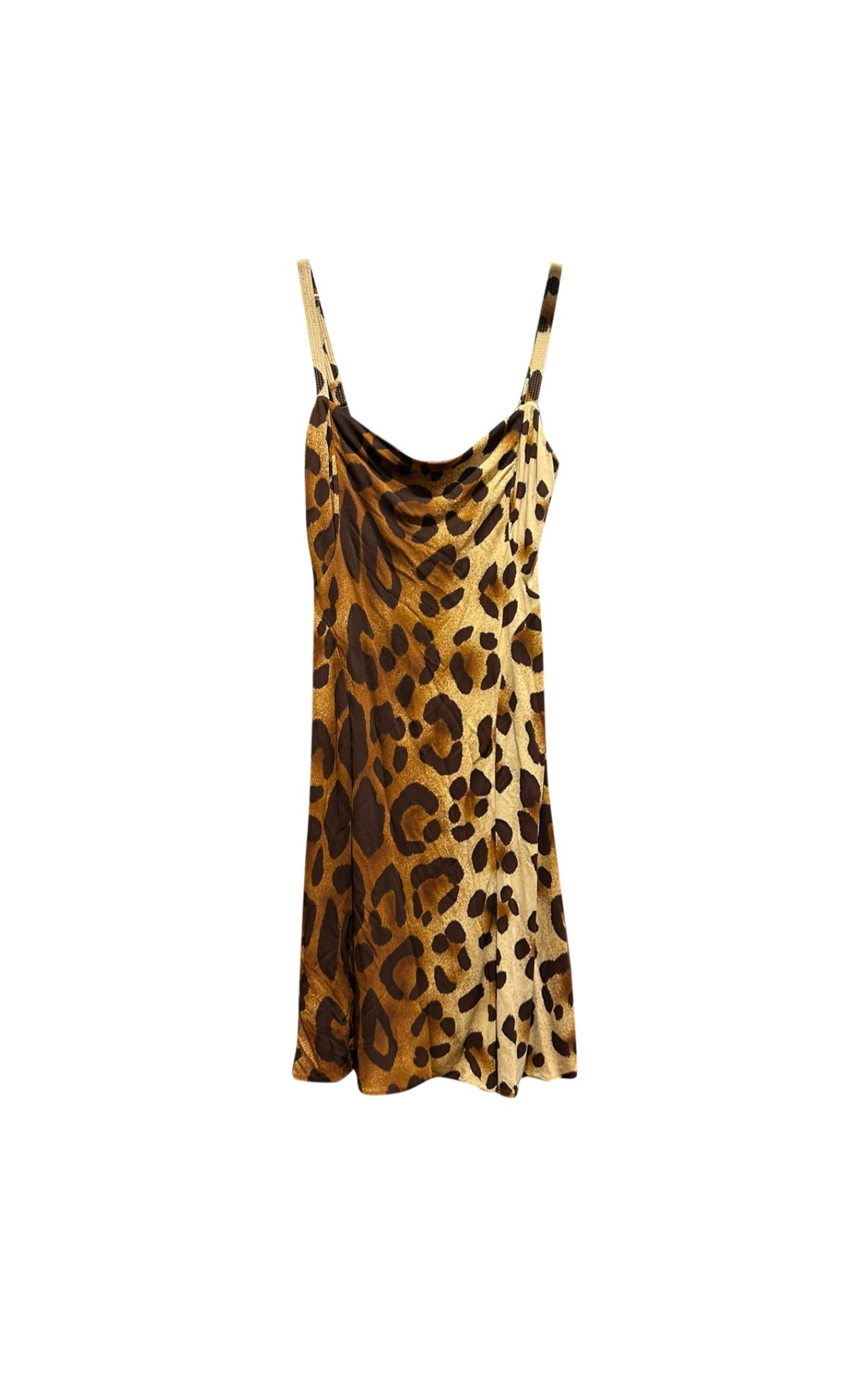 90’s GIANNI VERSACE spring 1994 leopard print dress