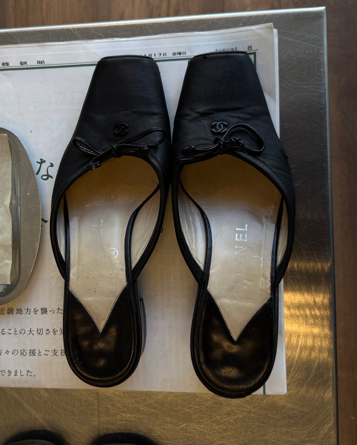 Chanel 2000–2001's Ballet Mule Heels