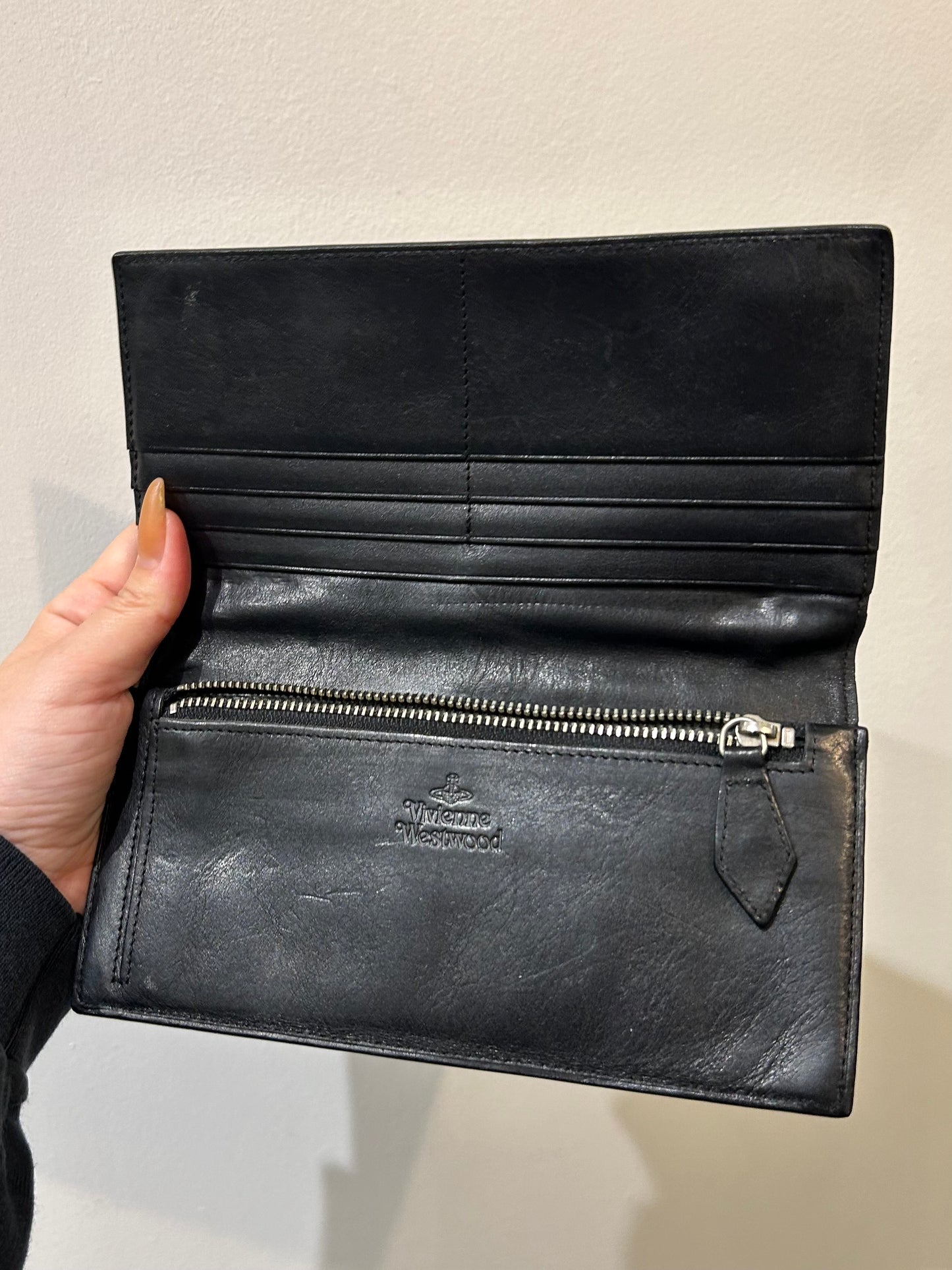 VIVIENNE WESTWOOD leather purse