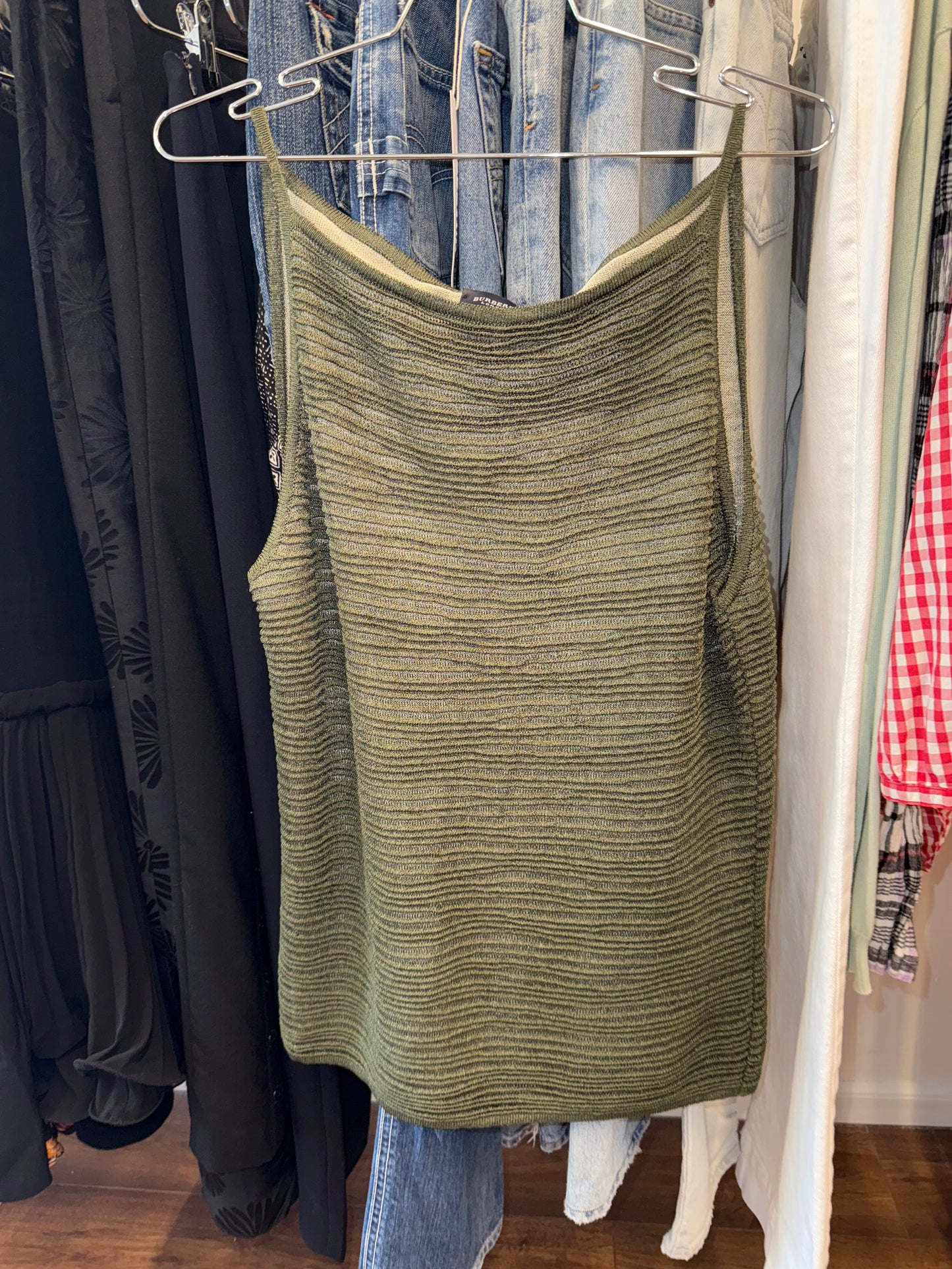 Burberry Knit Tank Top