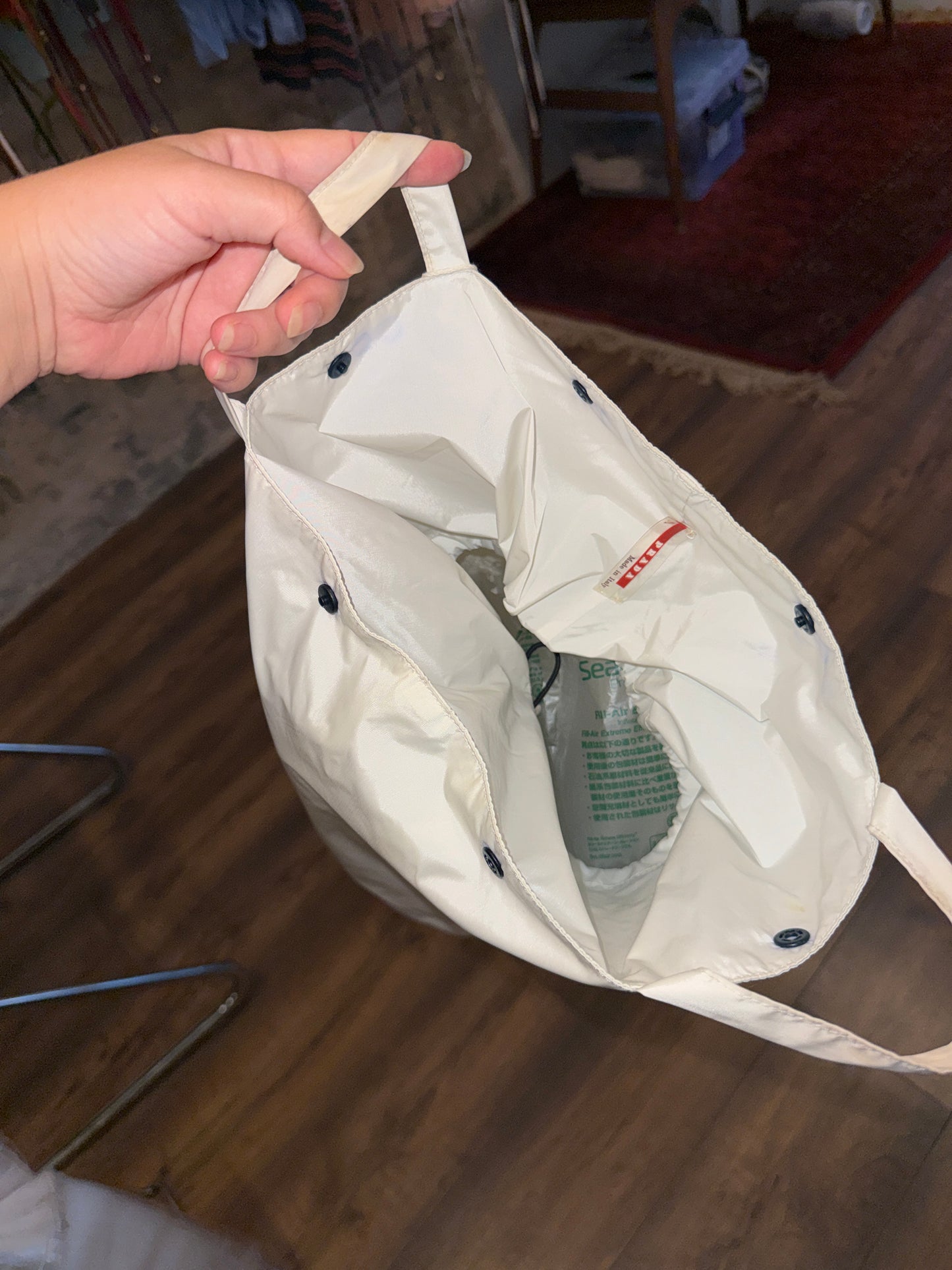 Prada Sport Linea Rossa Nylon Tote Bag, Spring/Summer 1999