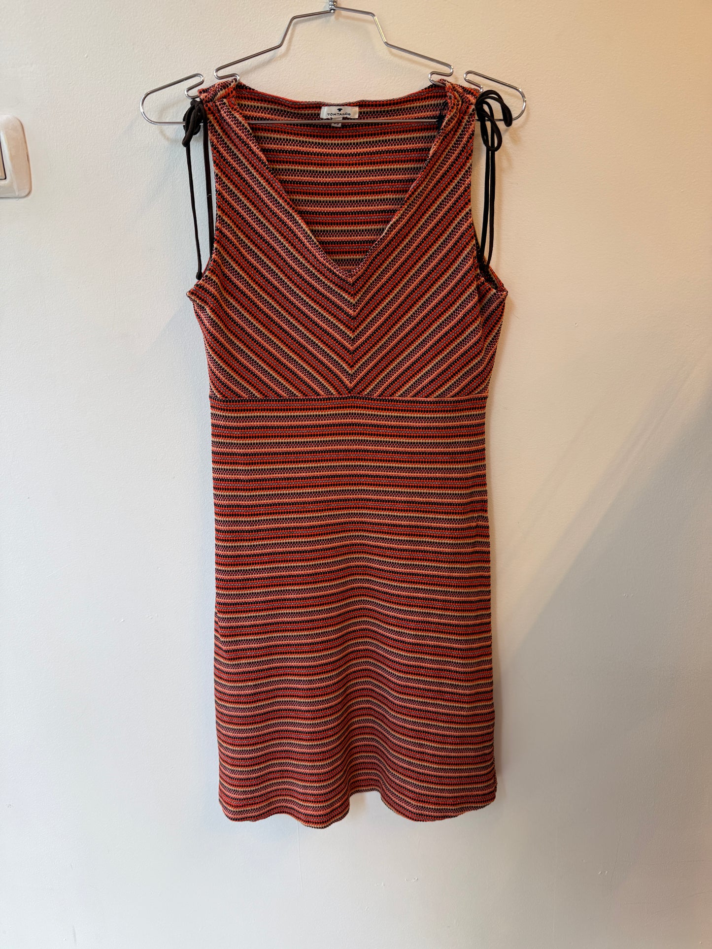 Tom Tailor Striped Knit Mini Dress