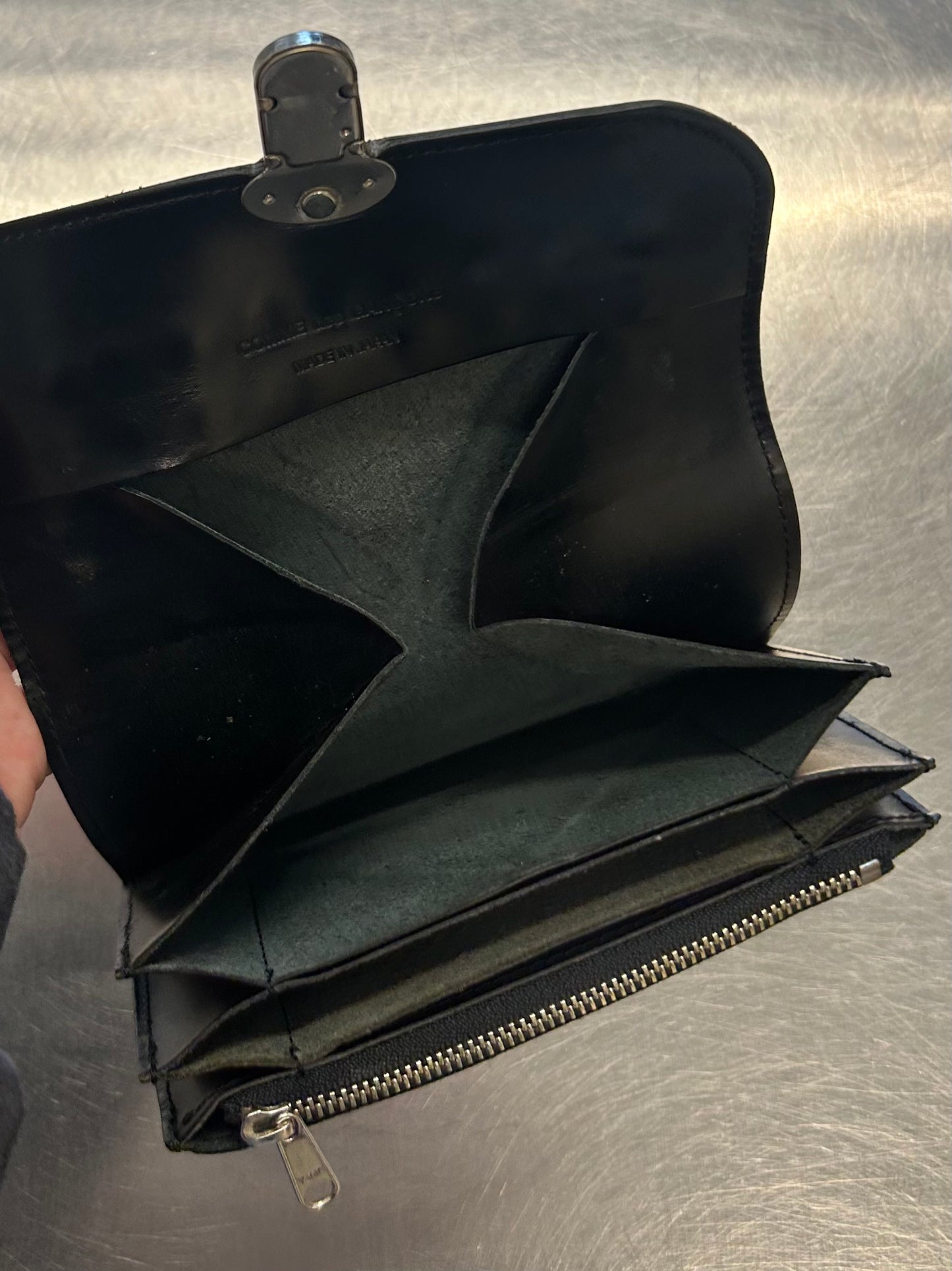 COMME DES GARÇONS bi-fold wallet