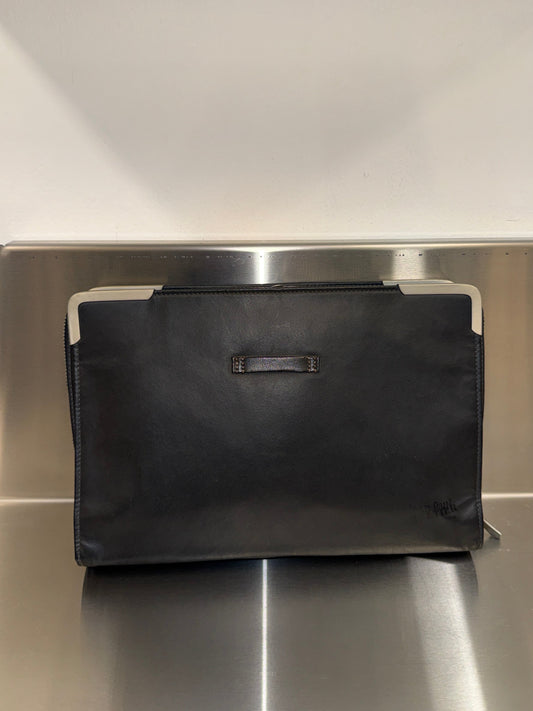 Jean Paul Gaultier Leather Frame Clutch