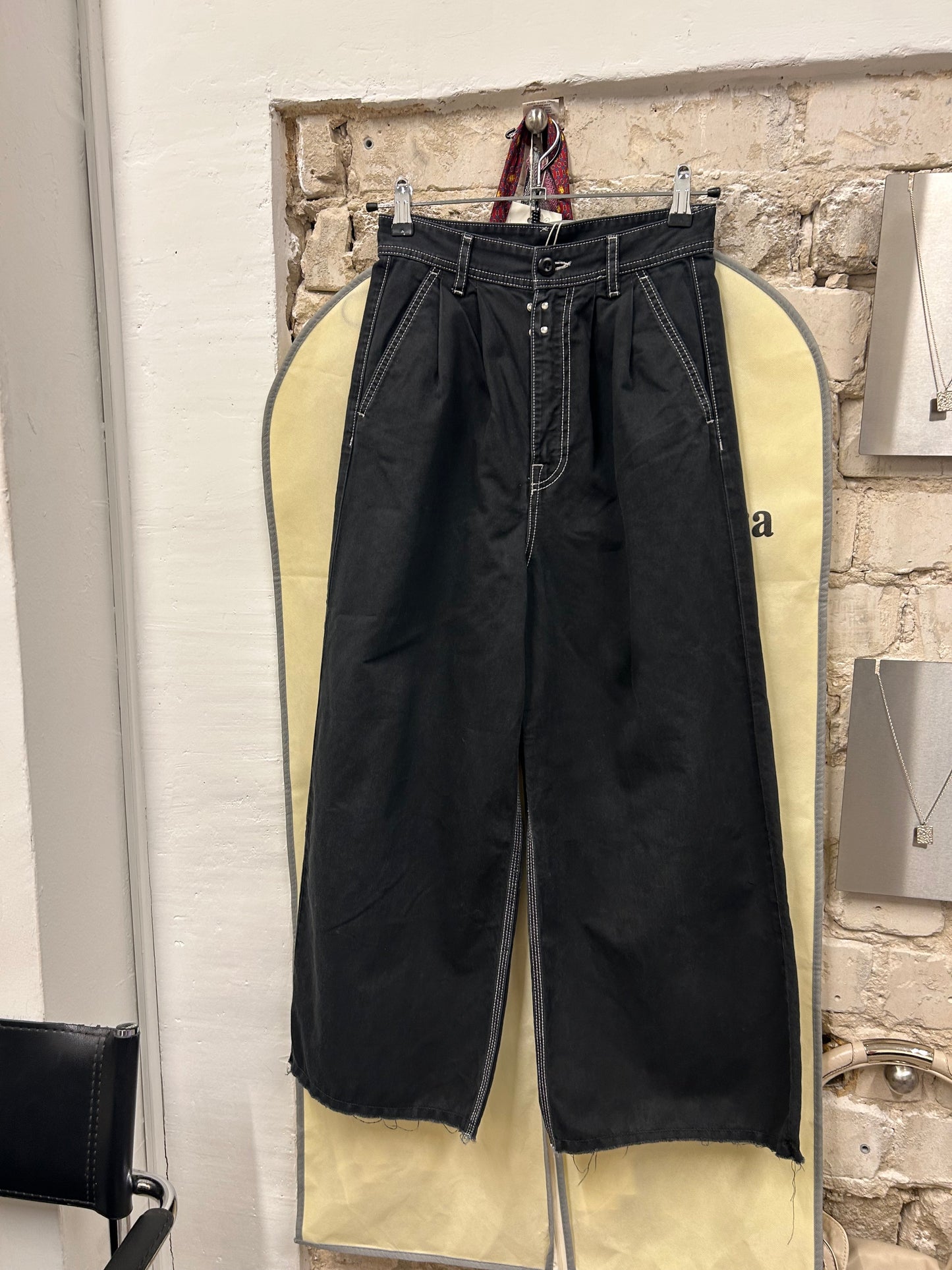 MM6 Maison Margiela wide leg pants