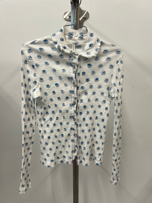 Tsumori Chisato “Creperie” Flower Button Up