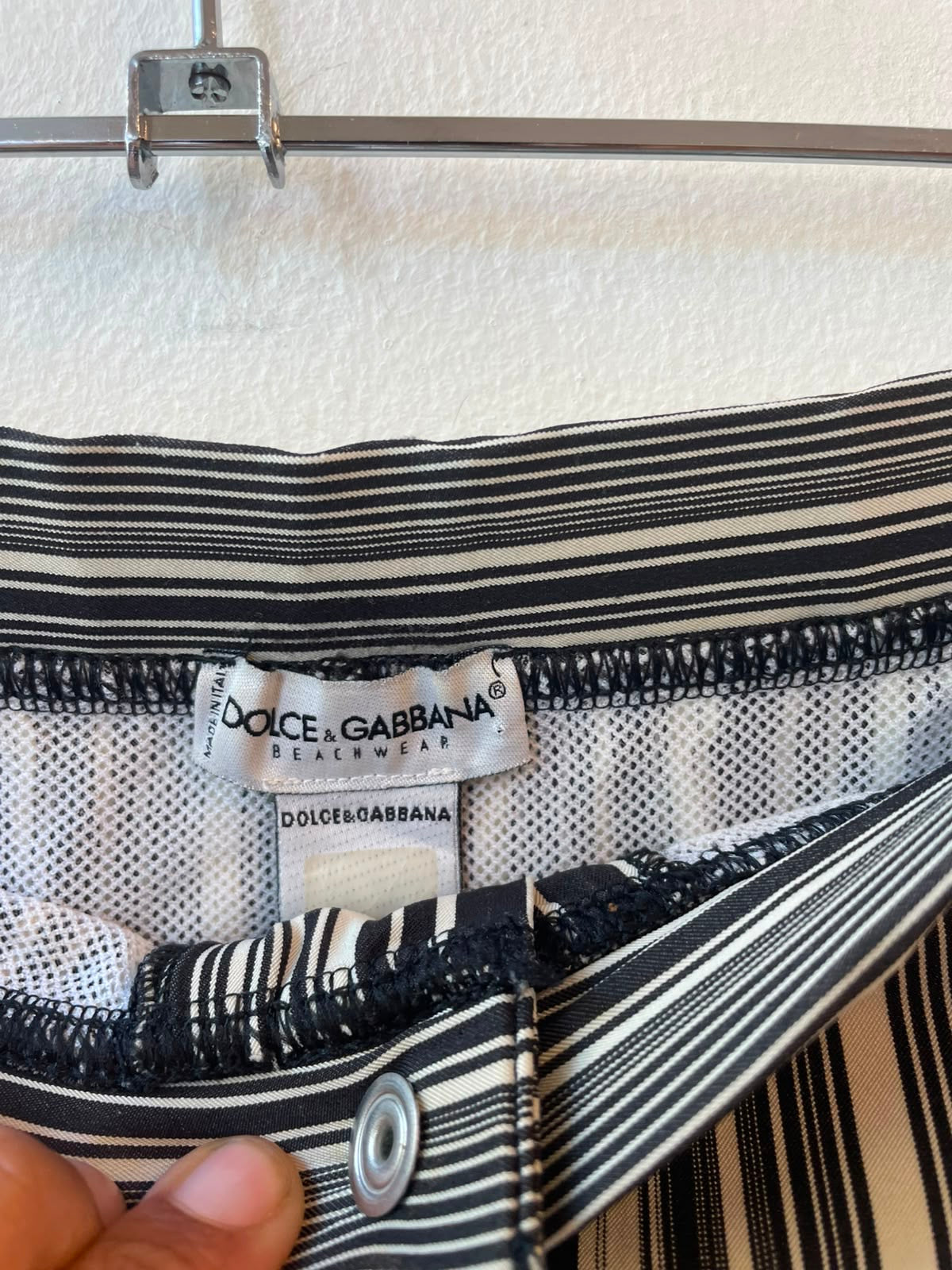 Dolce & Gabbana Beachwear Striped Swim Shorts