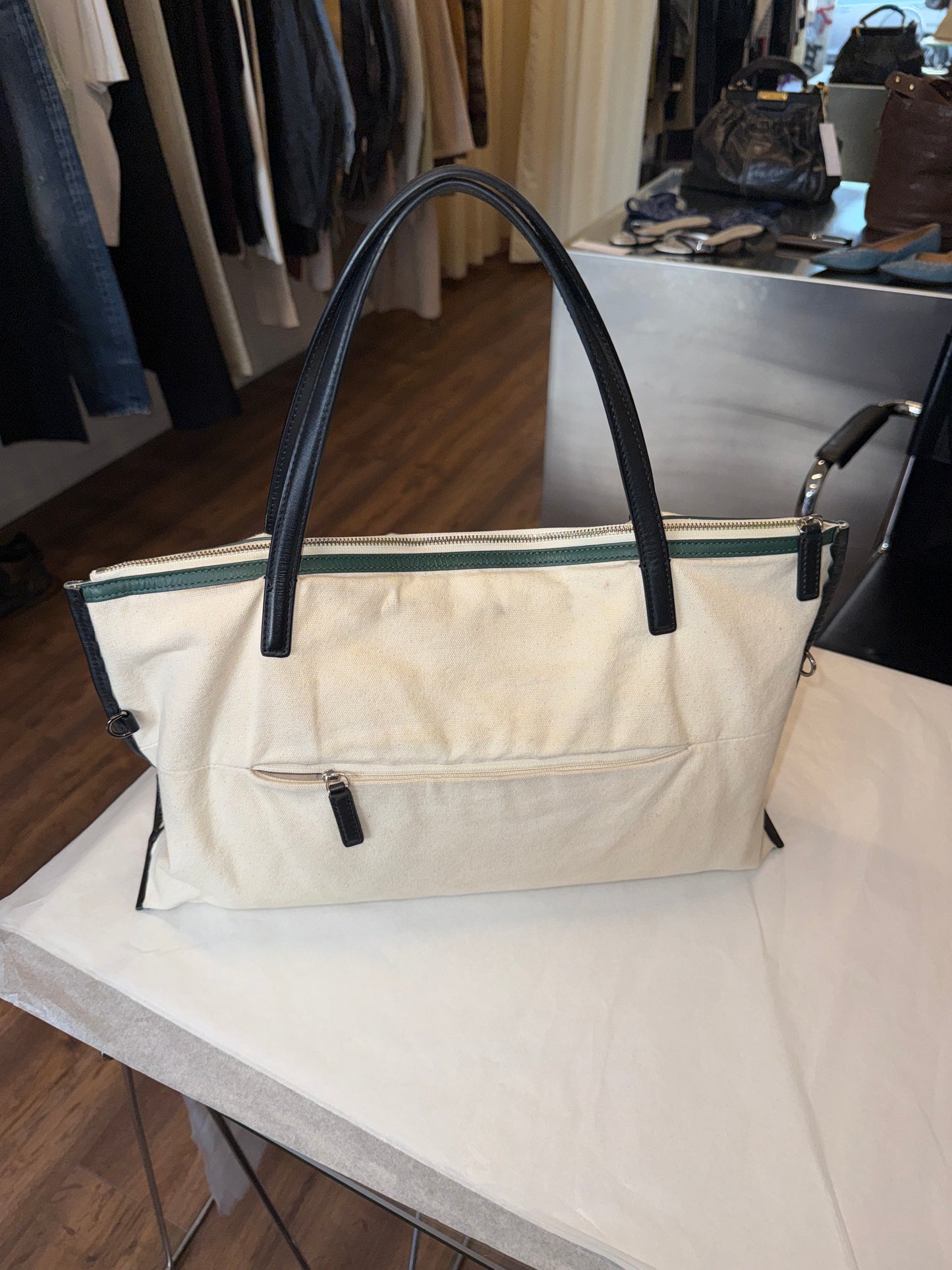 Agnes b. Canvas Tote Bag