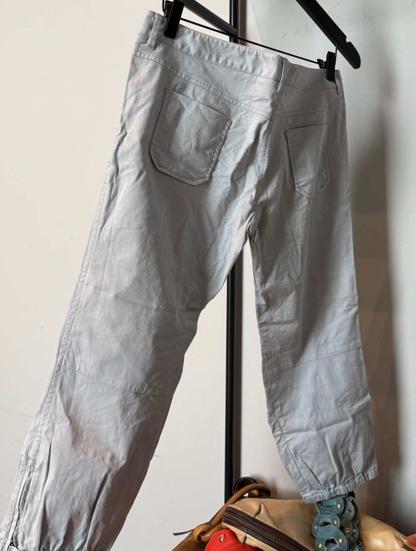Vintage 1990s–2000s Prada Sport Low-Rise Cropped Pants