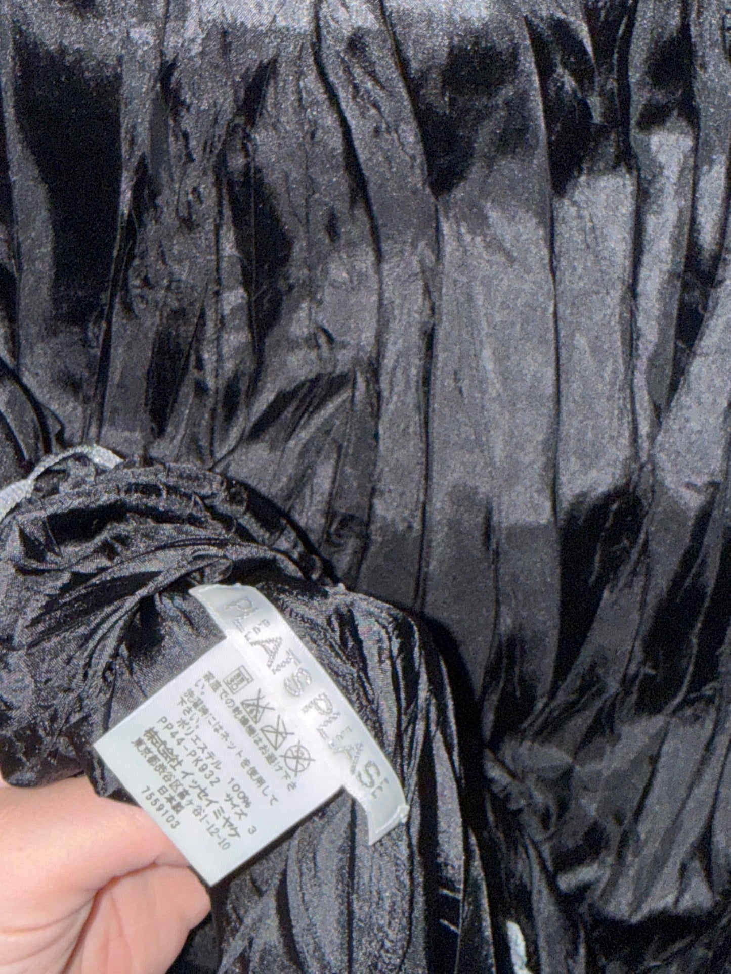 Issey Miyake A-POC Sheer Crinkle Top