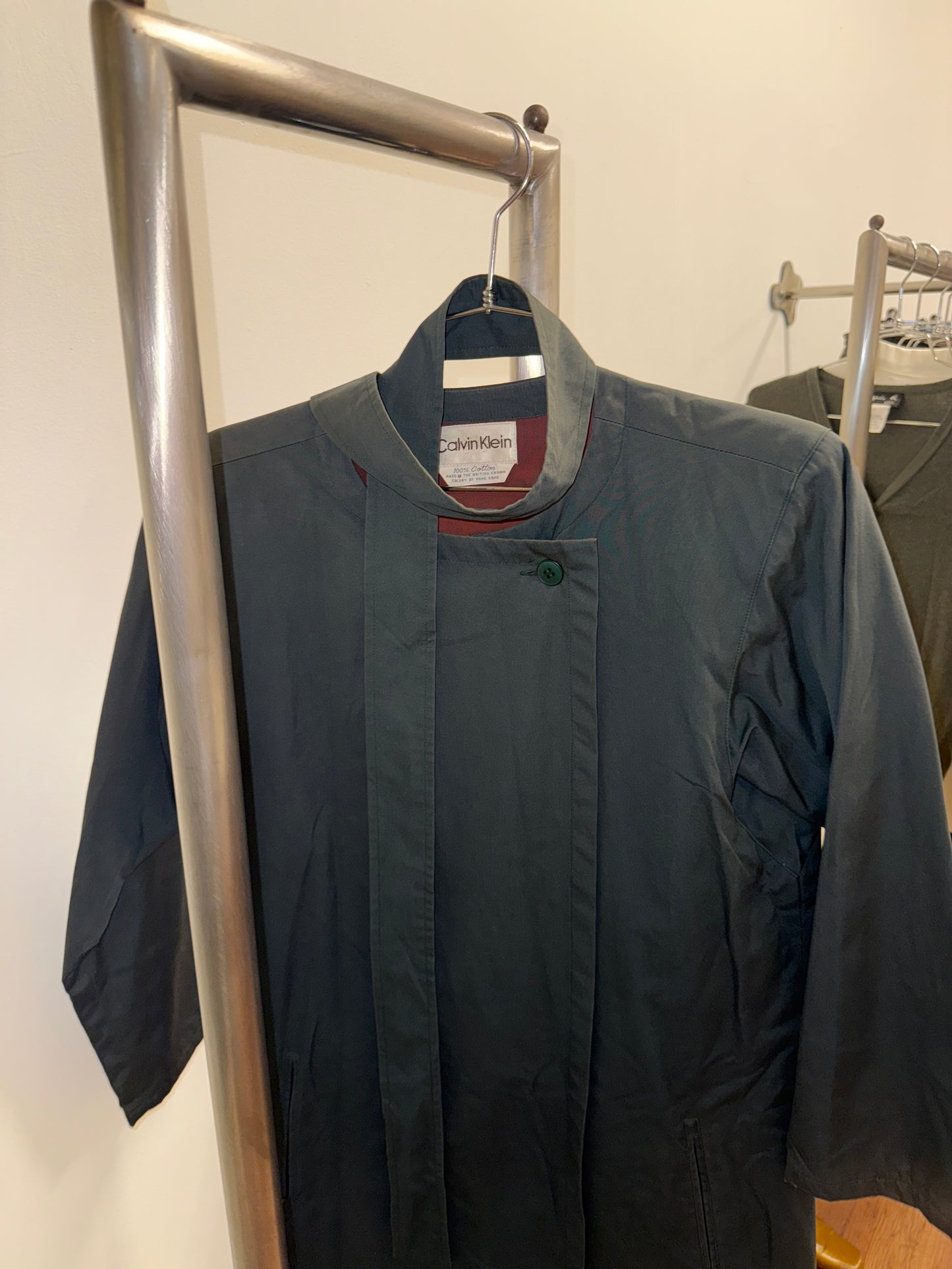 Calvin Klein coat 1980 Hong Kong