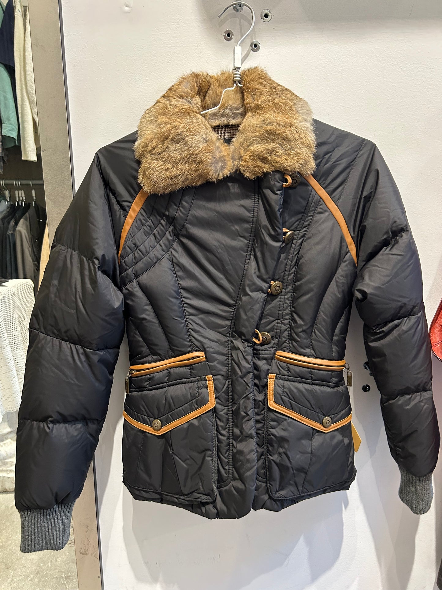 JUST CAVALLI puffer down nylon coat