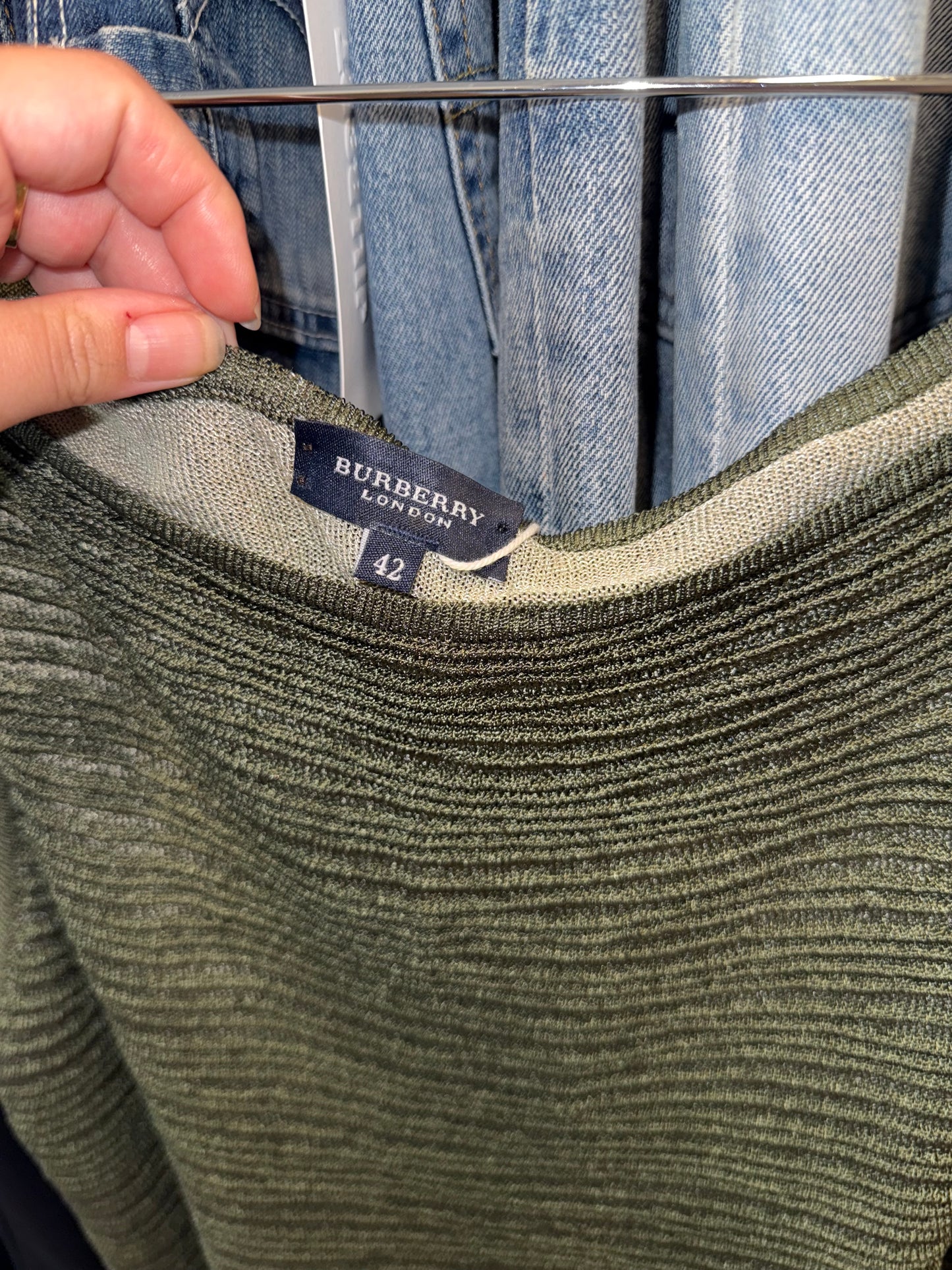 Burberry Knit Tank Top