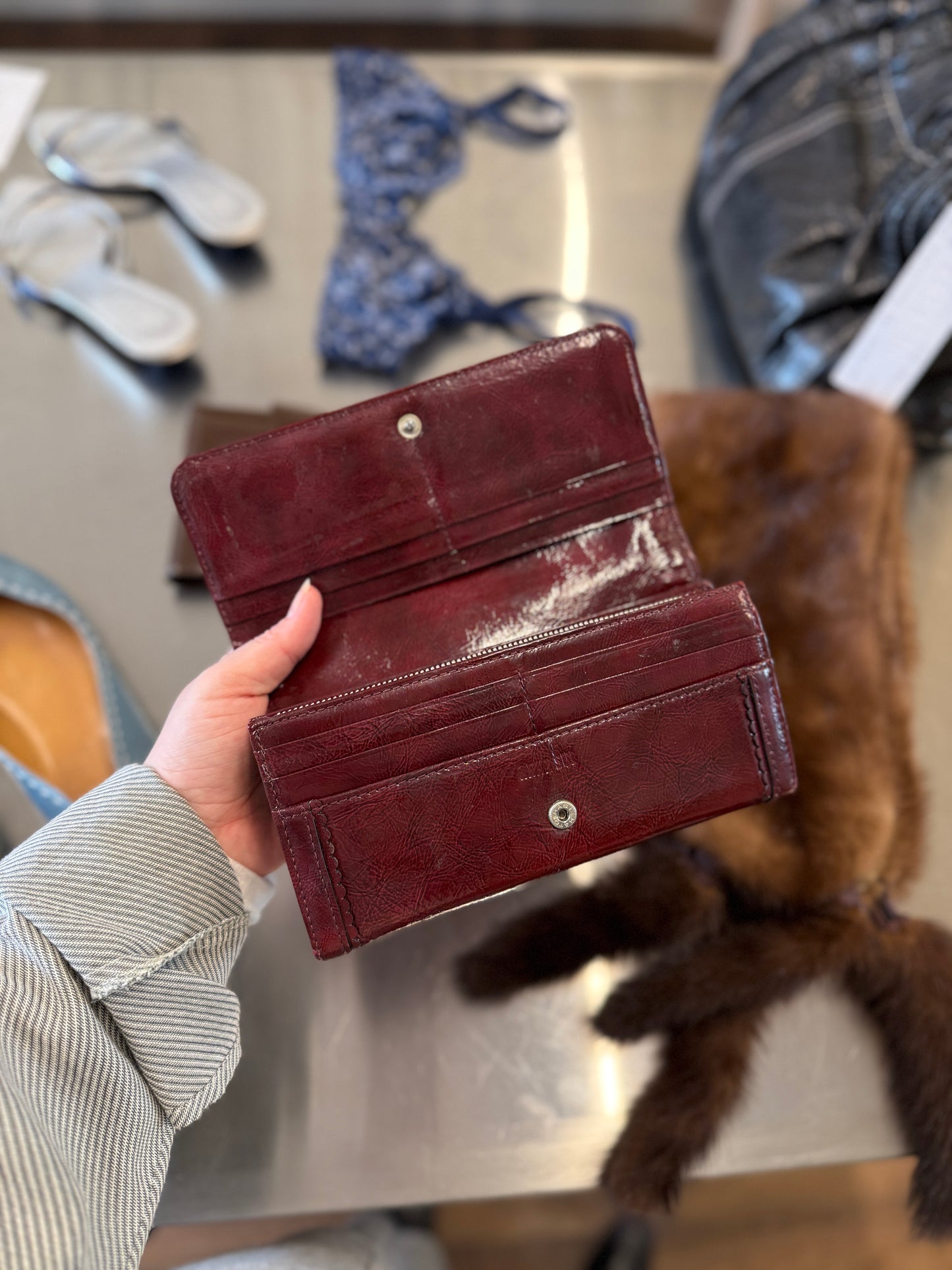 Anna Sui Butterfly Charm Wallet