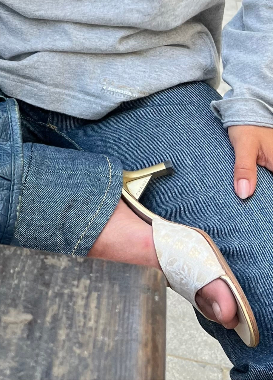 Chanel Kitten Heels