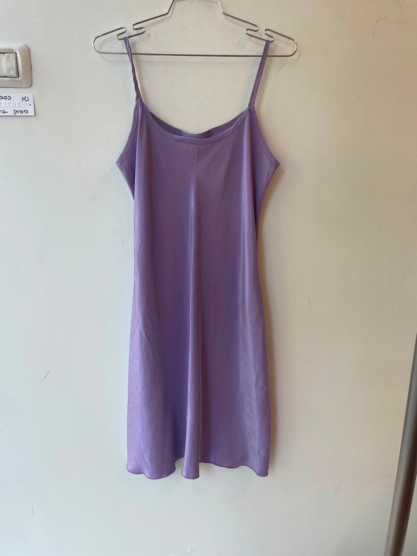 Vintage 90s lilac slip dress