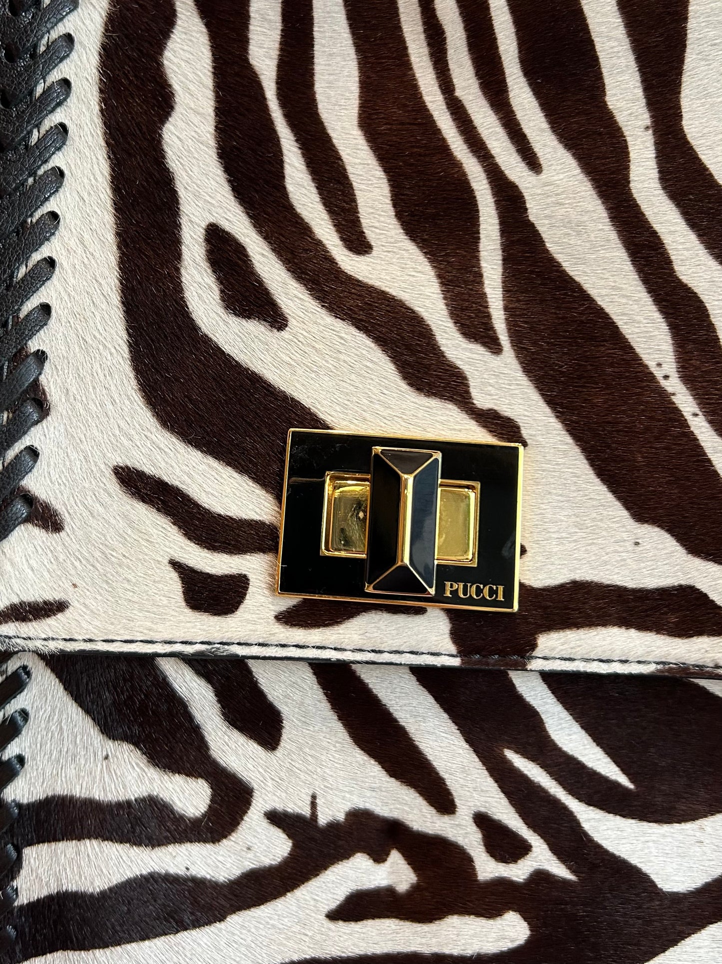 EMILIO PUCCI large animal print bag