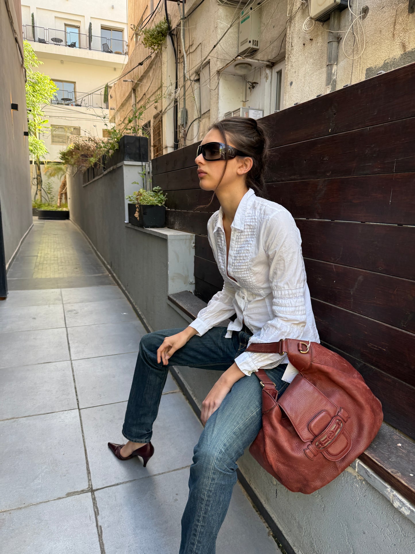 Gucci Horsebit Leather Hobo Bag c. 2003–2008