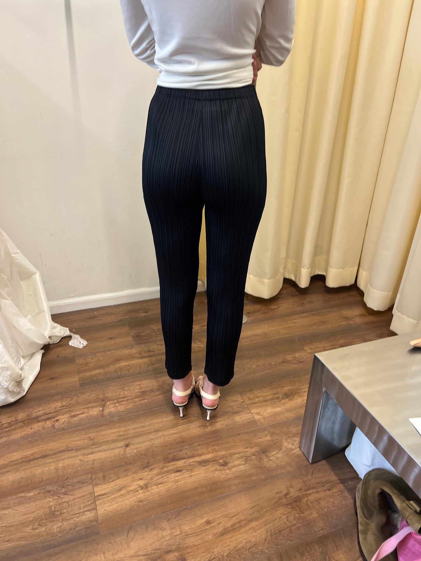 Ikko Tanaka Issey Miyake Cropped Pants