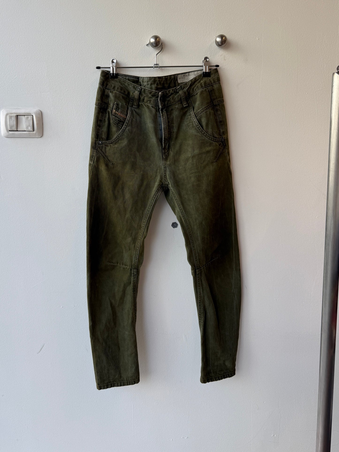 Diesel Fayza – Khaki Wash Trousers