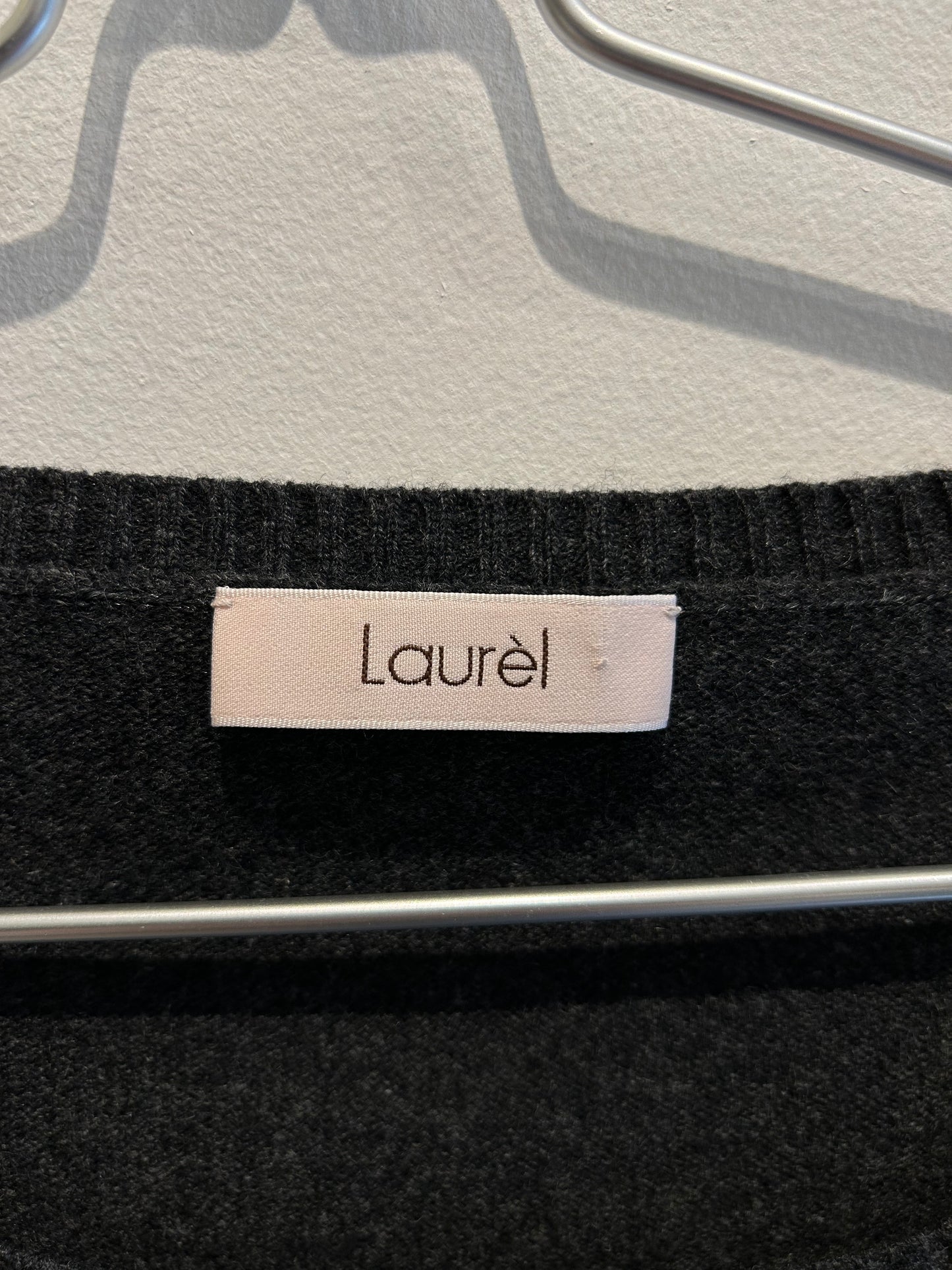 LAUREL knit dark grey shirt