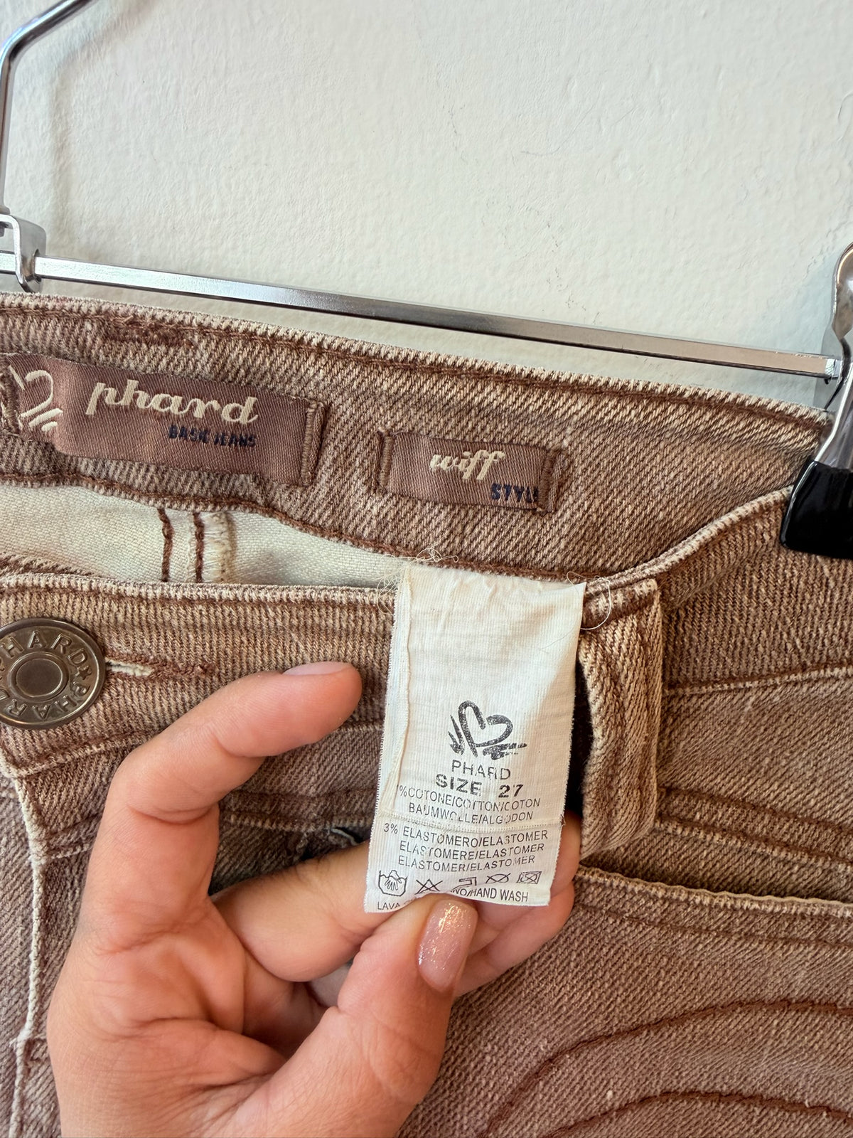 Phard Y2K Low-Rise Cropped Jeans