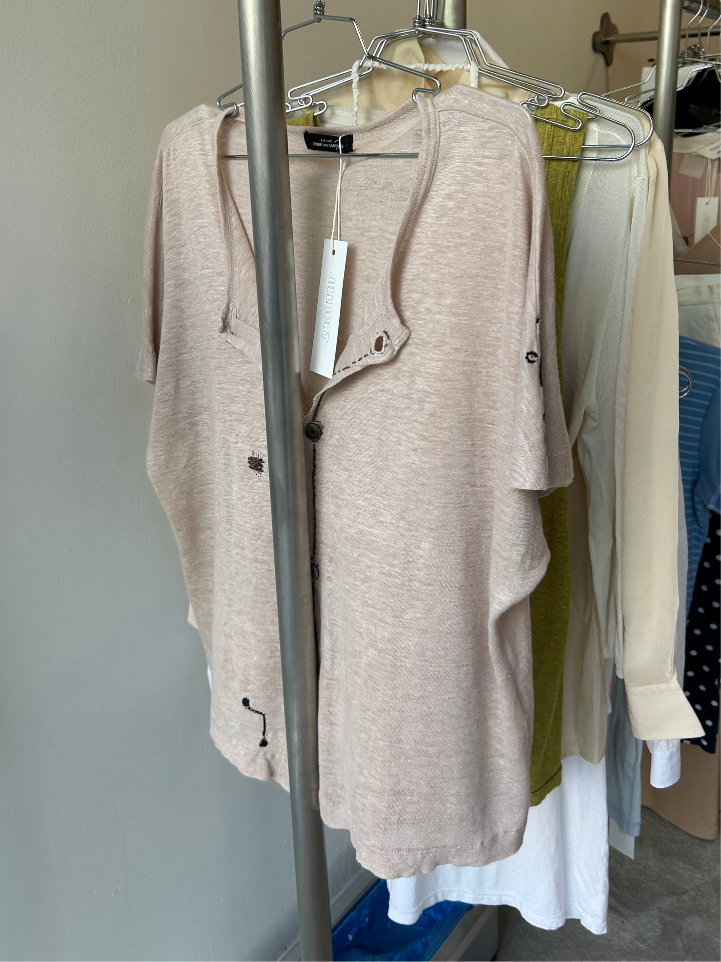 Tricot Comme Des Garcons button shirt
