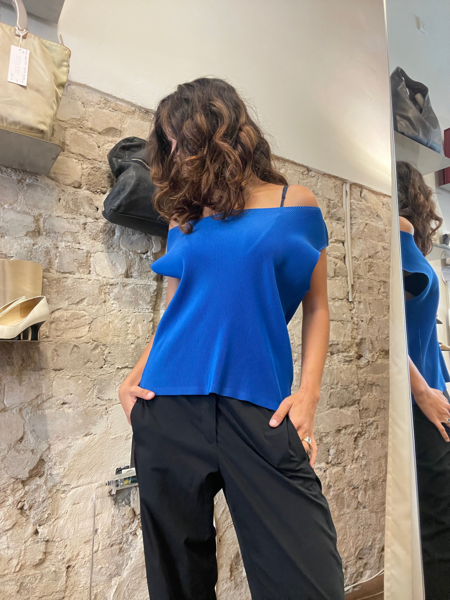 Pleats Please - Issey Miyake Sleeveless Top