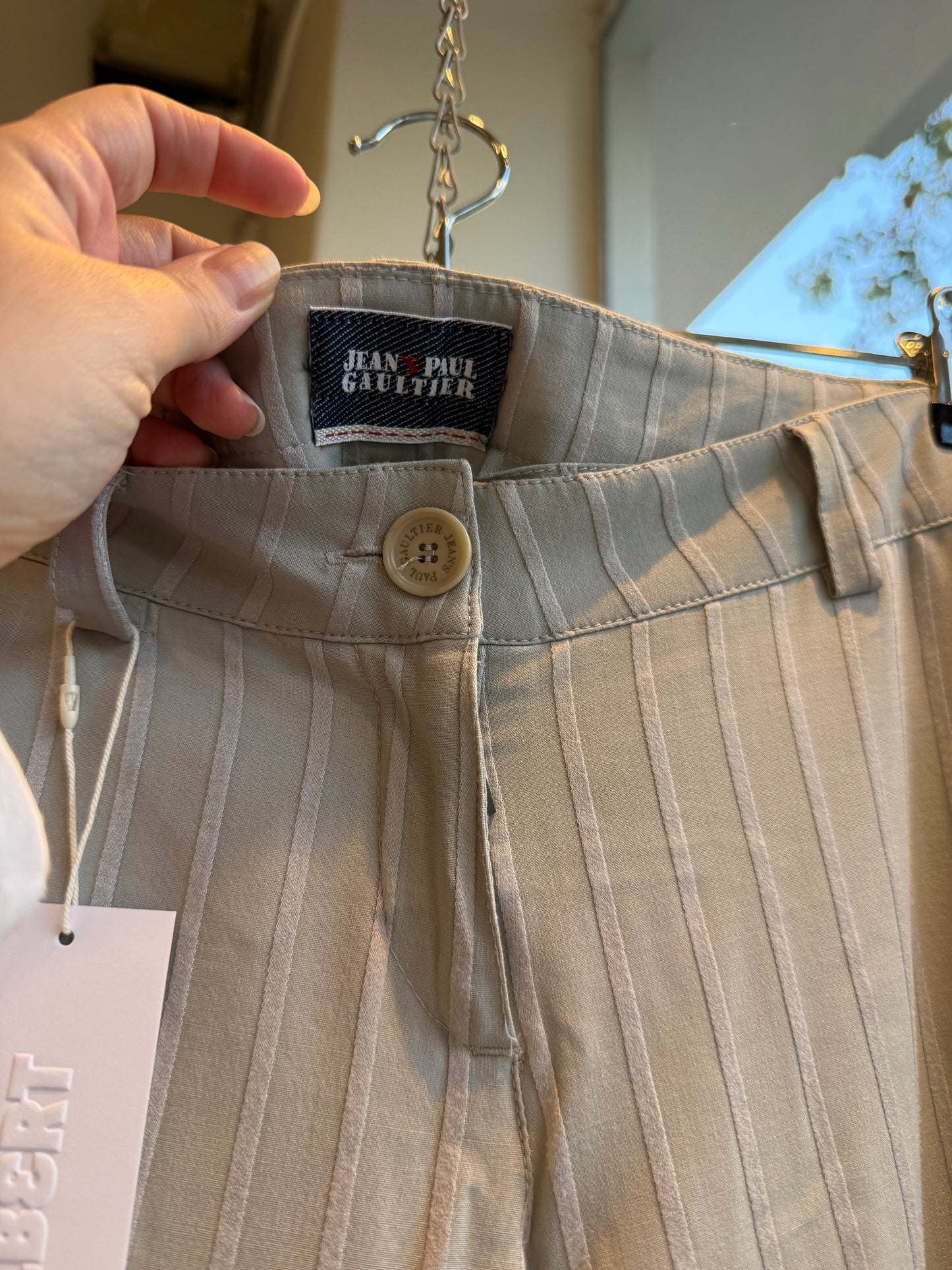 Jean Paul Gaultier Striped Tailored Pants