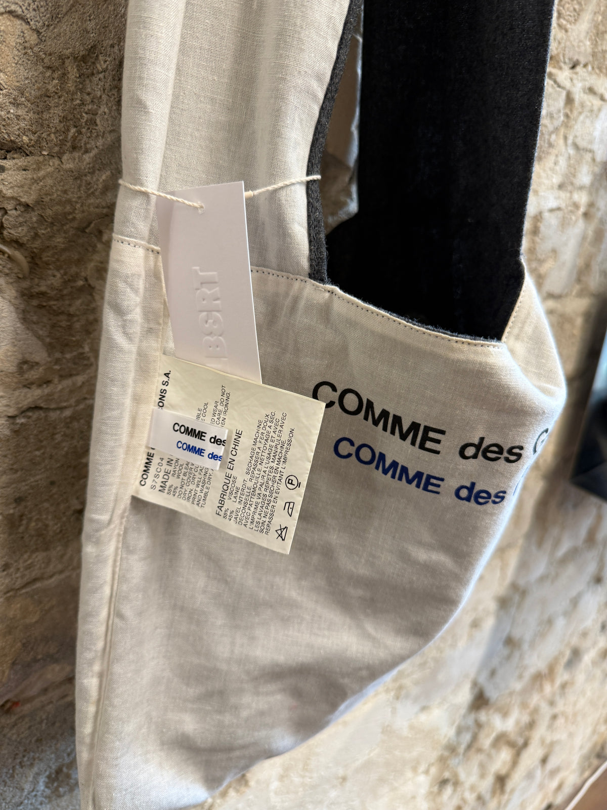 Comme des Garçons 2004 Convertible Zip Bag