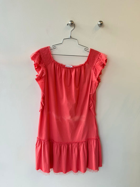 REDValentino Bateau Neckline Mini Dress – 2010s