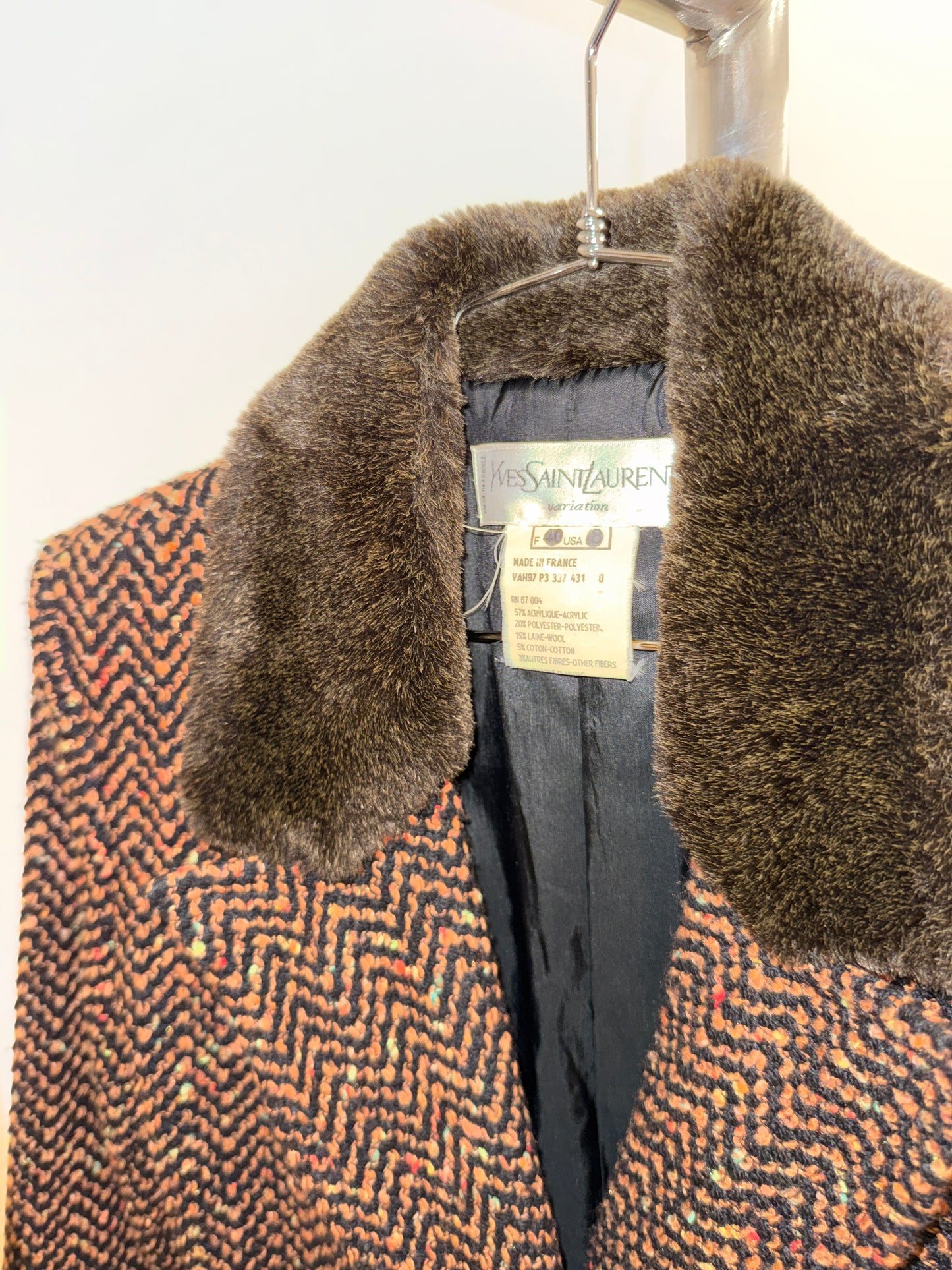 Yves Saint Laurent Tweed Jacket