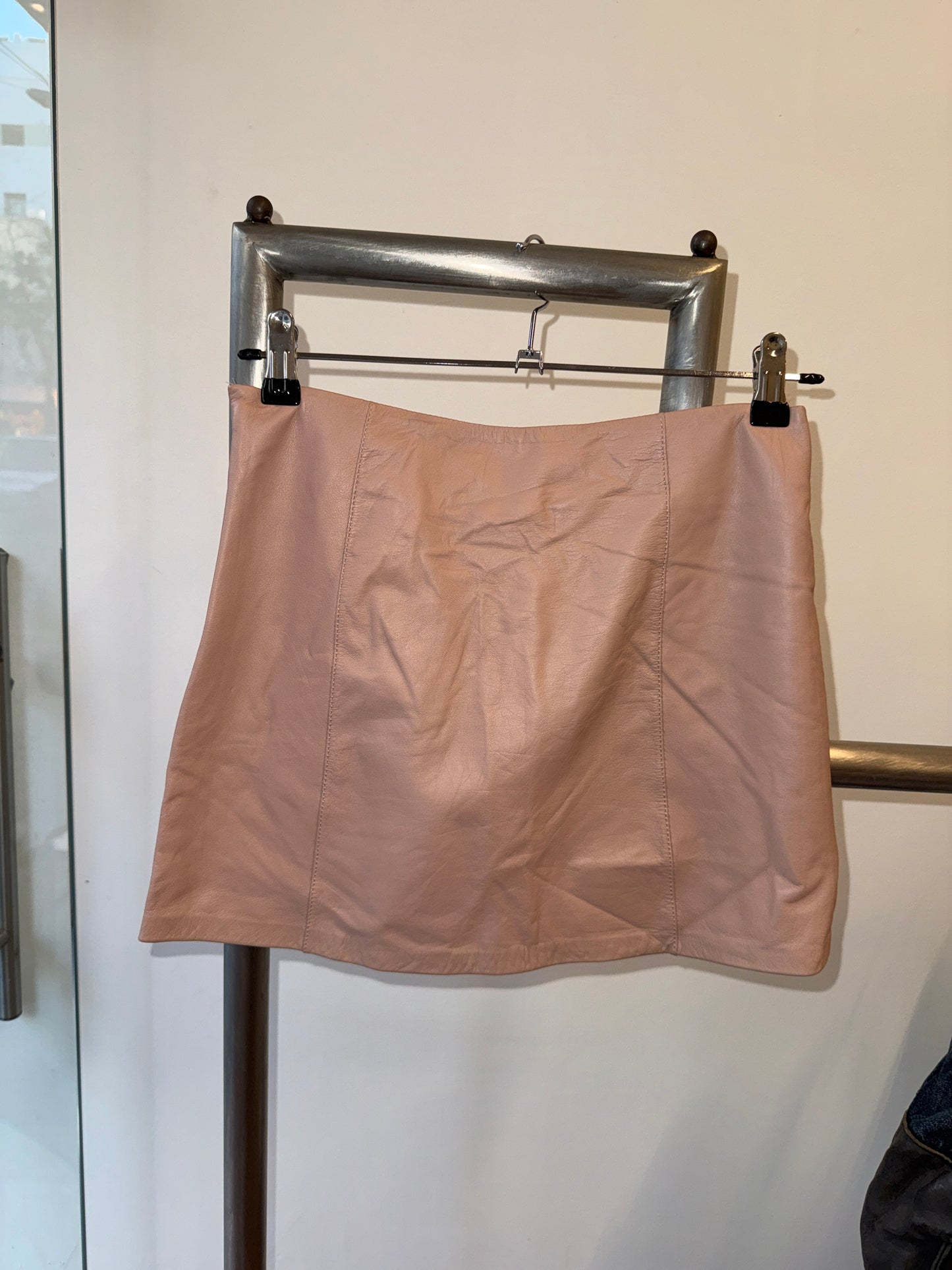 Alexander Wang Lambskin Mini Skirt