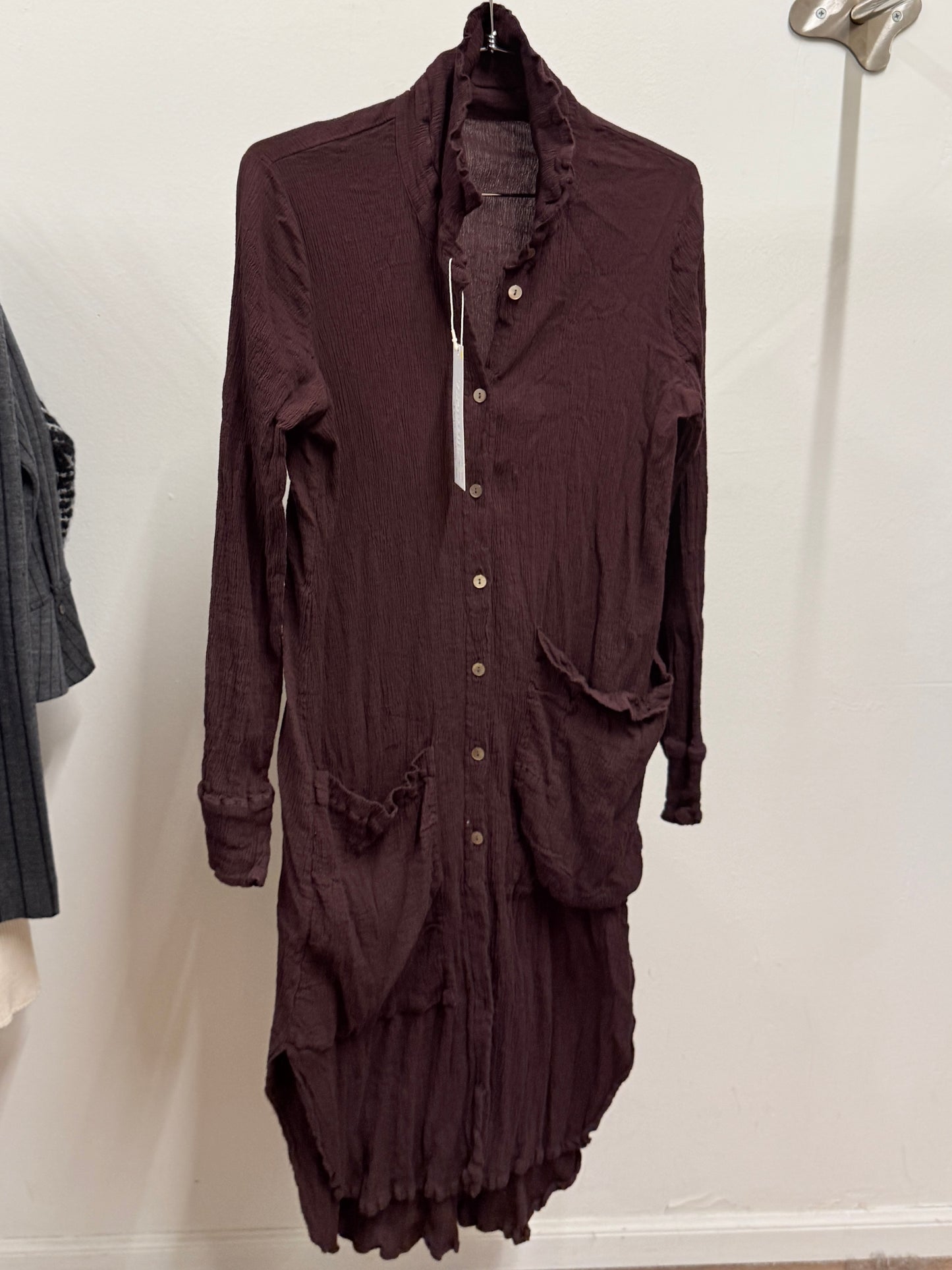 Tsumori Chisato Crinkled Buttoned Dress / Long Shirt