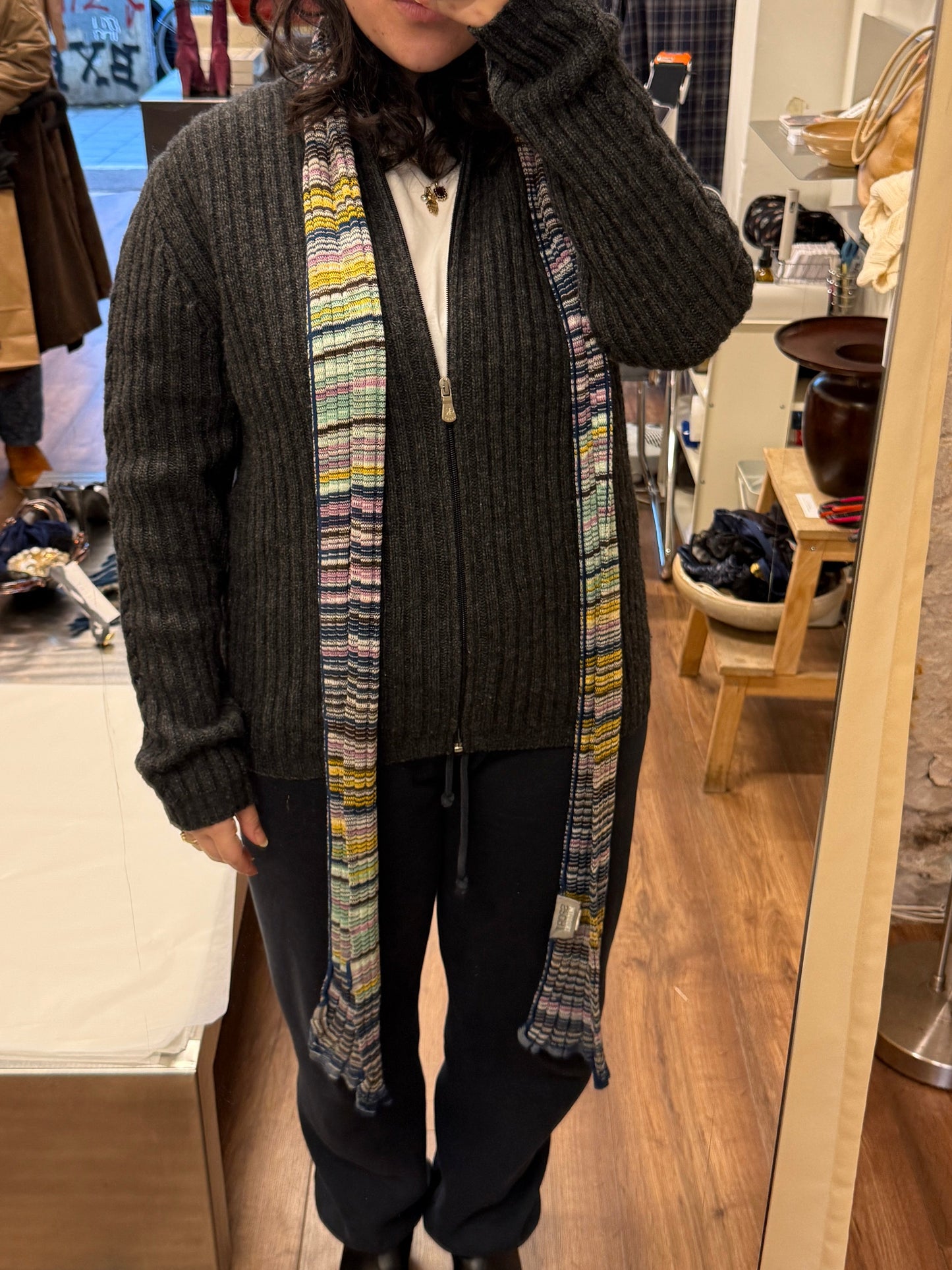 Missoni Sport Knit Scarf 1998